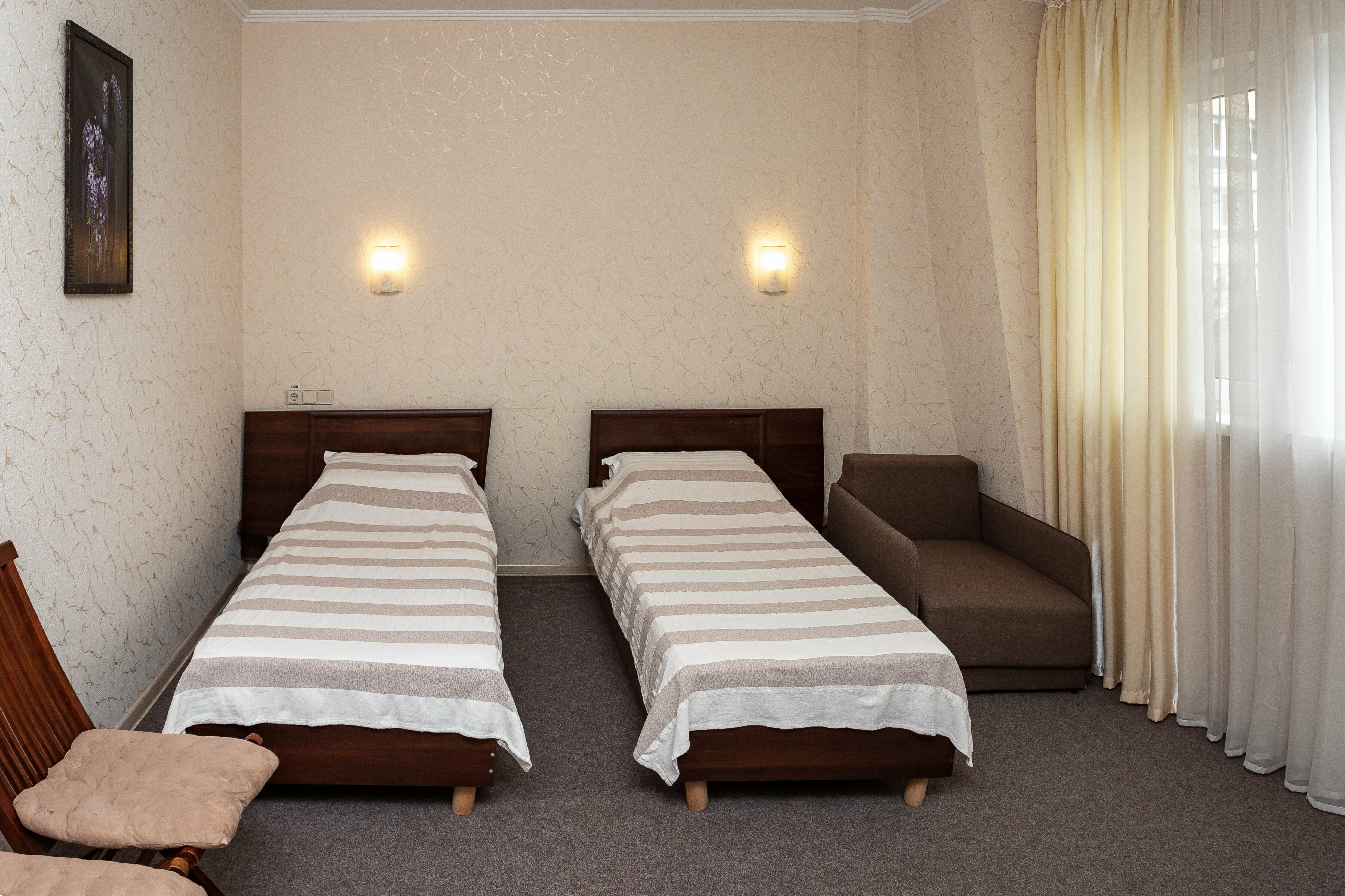 Двухместный номер с 2 отдельными кроватями