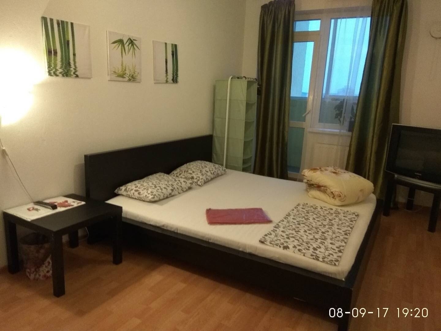 Двухместный номер с 1 кроватью и балконом