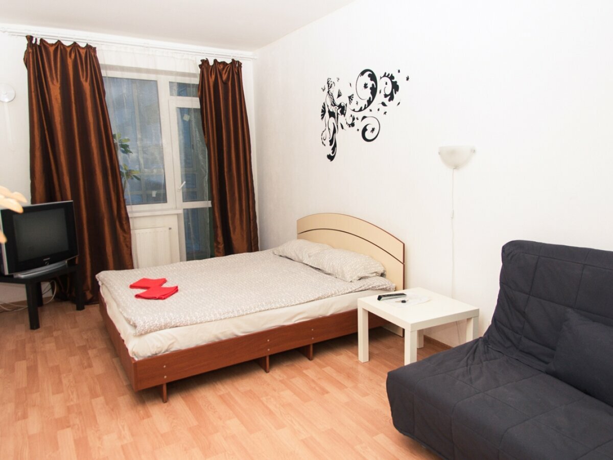 Двухместный номер с 1 кроватью и балконом