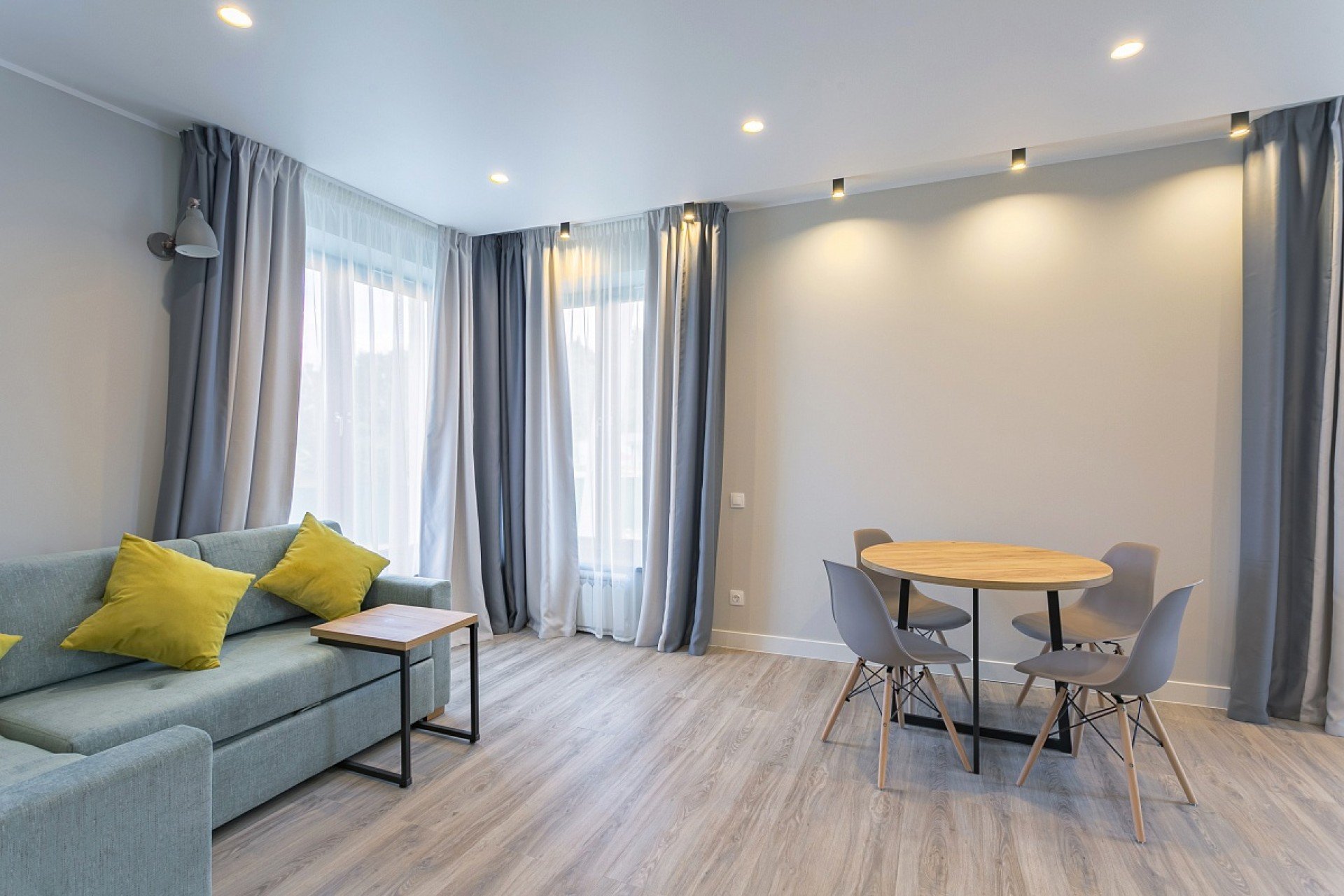 Апартаменты с 1 спальней