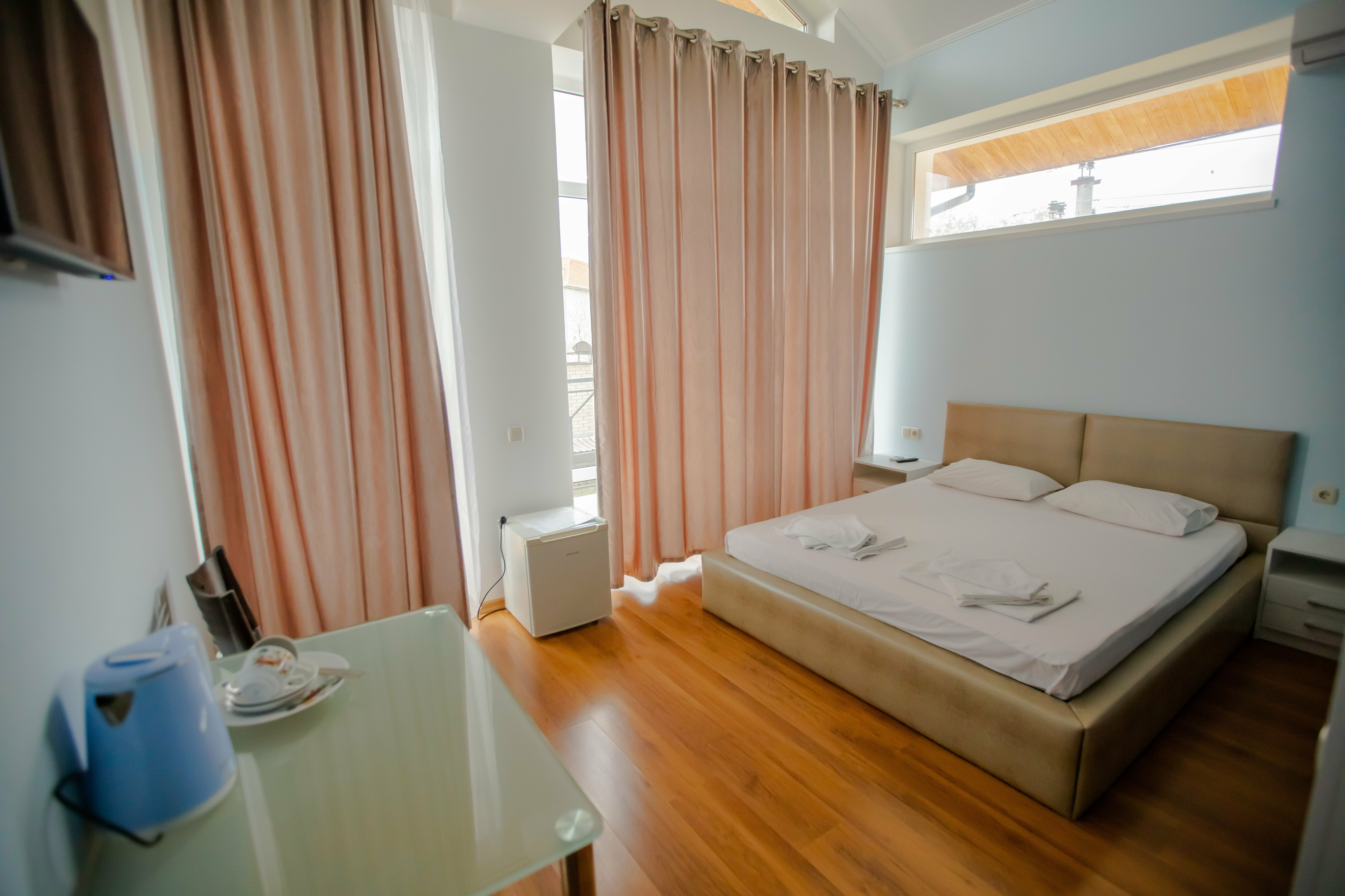 Двухместный номер Делюкс с 1 кроватью и балконом