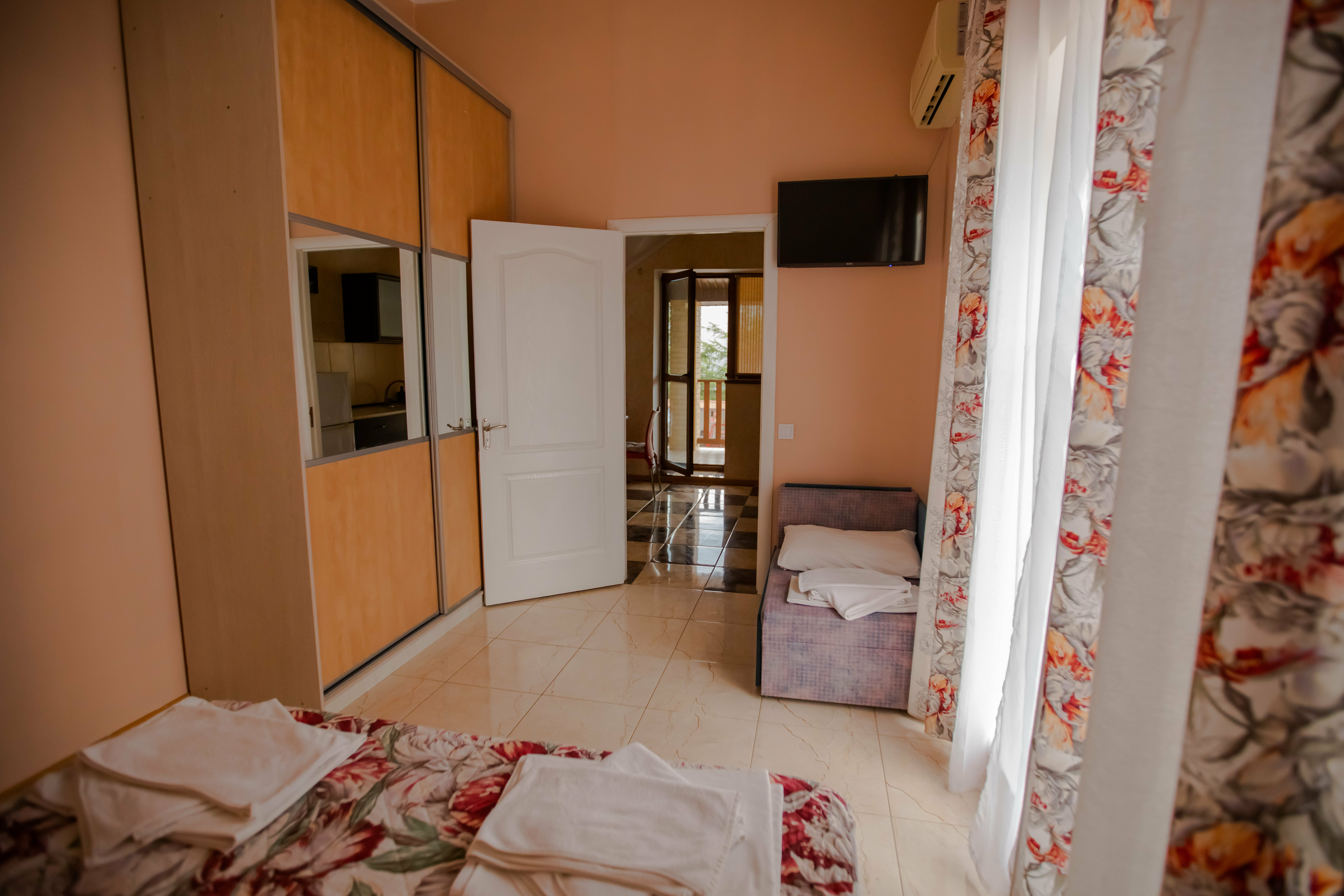 Апартаменты с видом на бассейн