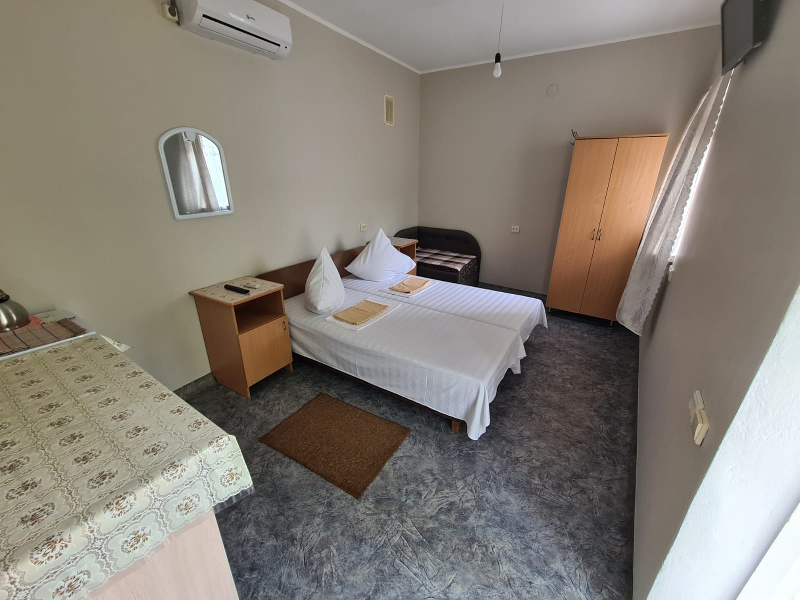 Бюджетный трехместный номер