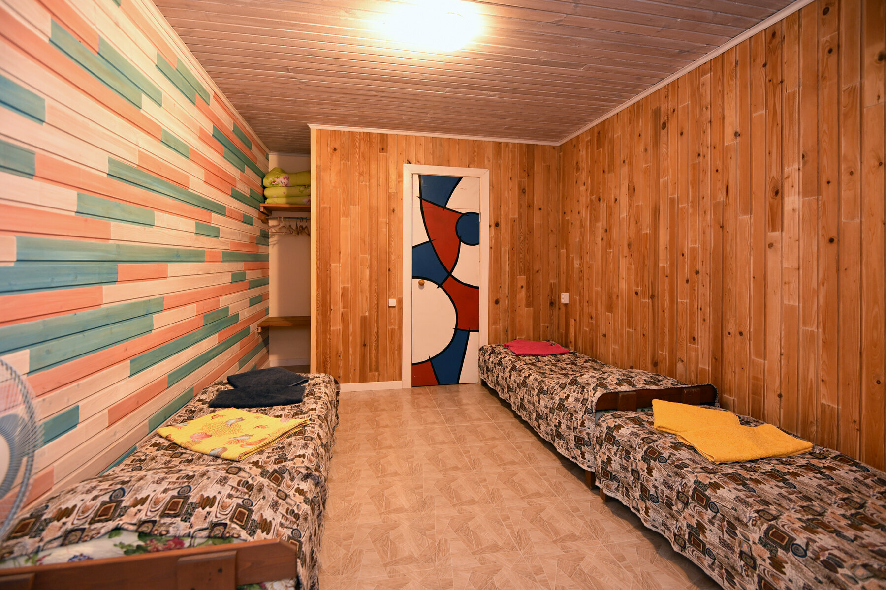 Трехместный номер с душем