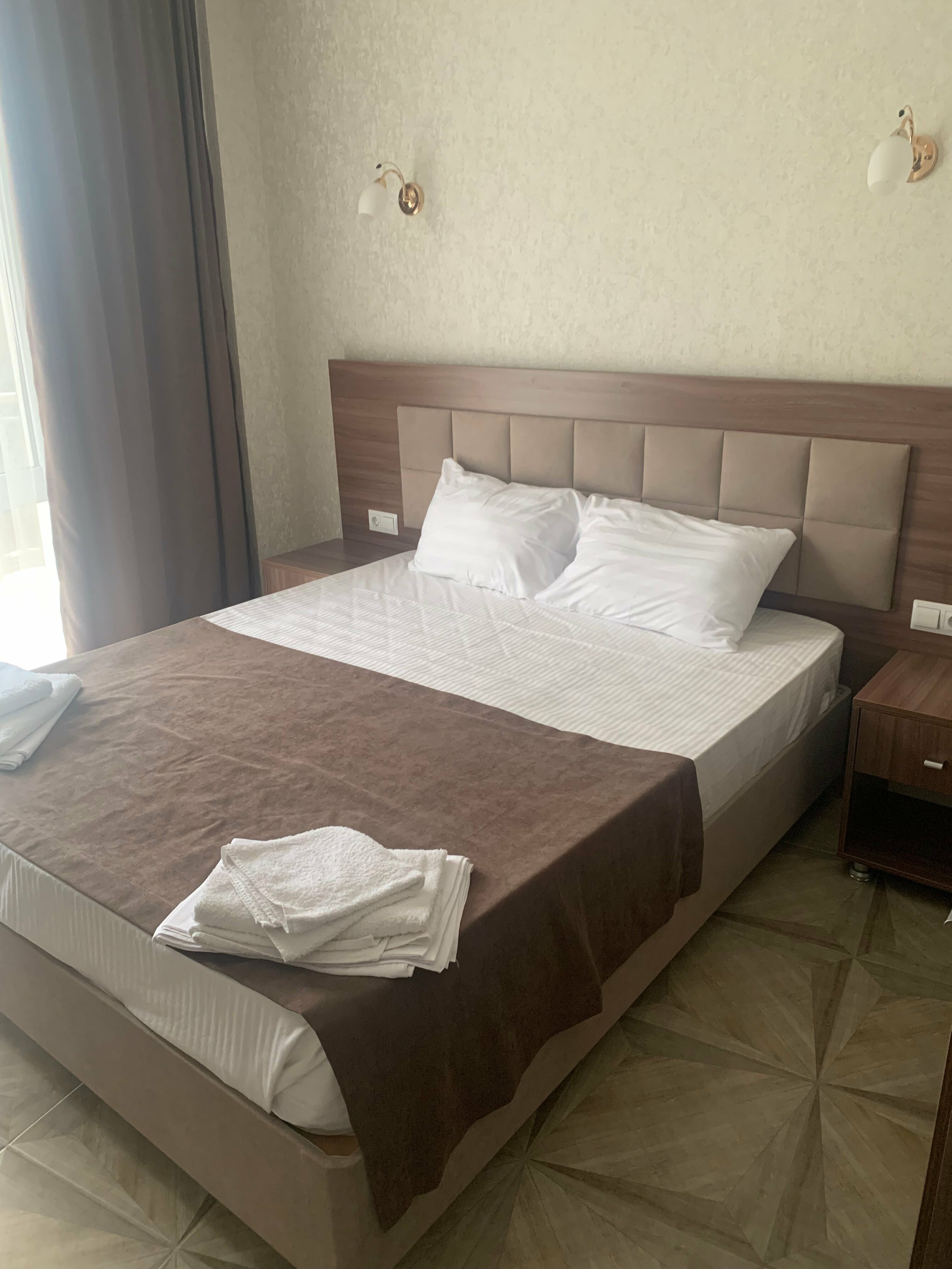 Двухместный номер Делюкс с 1 кроватью и балконом