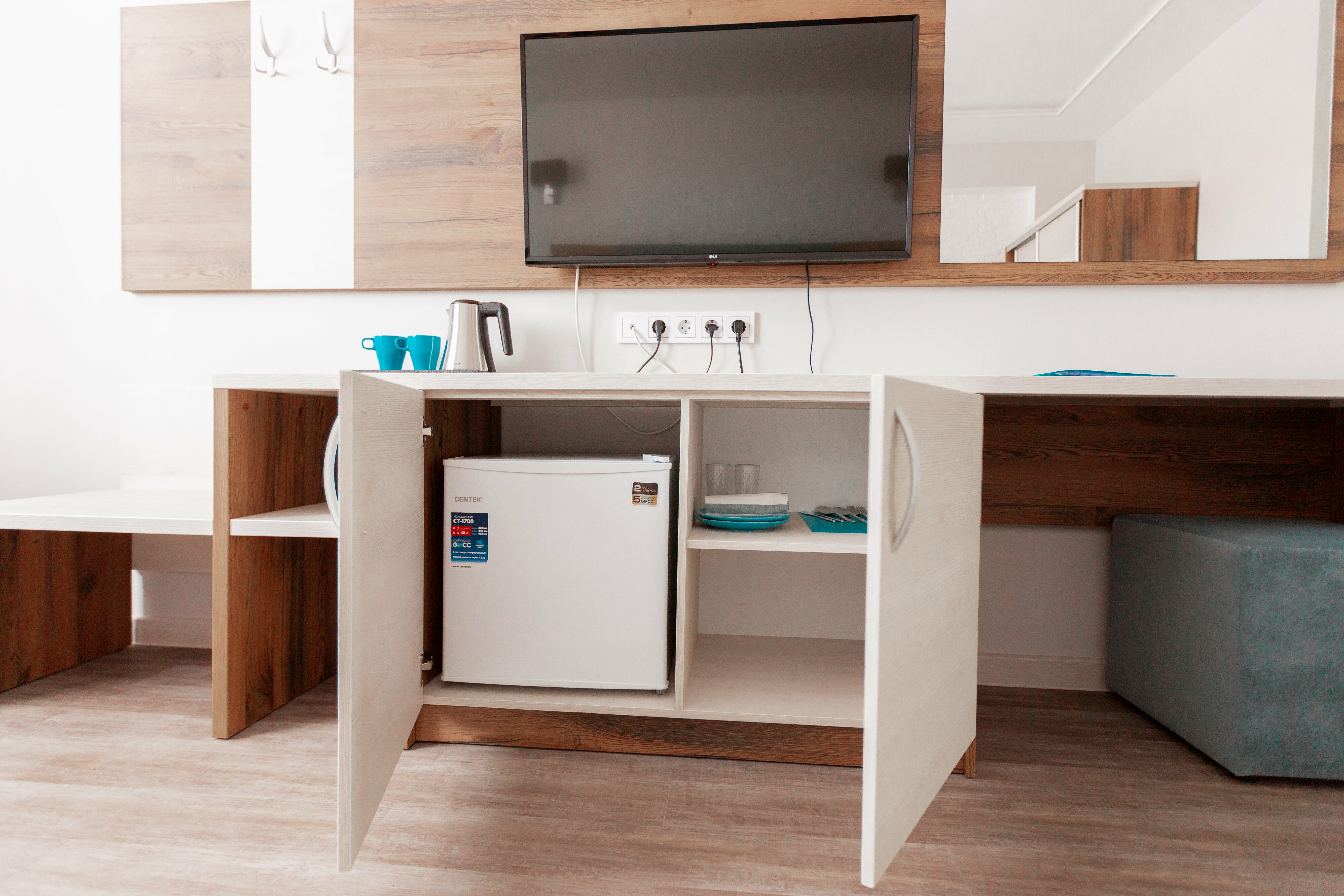 Двухместный номер с 2 отдельными кроватями и балконом