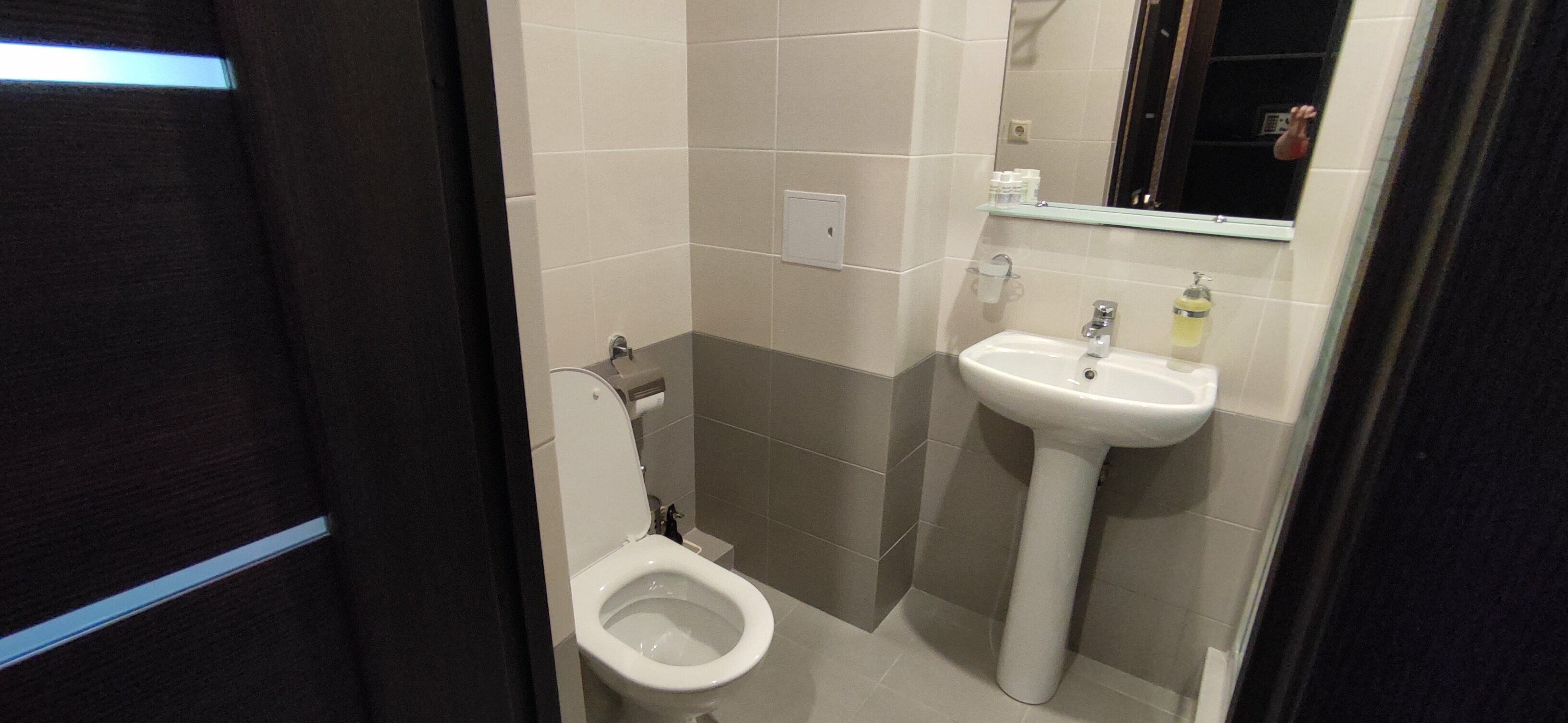 Трехместный номер с видом на сад