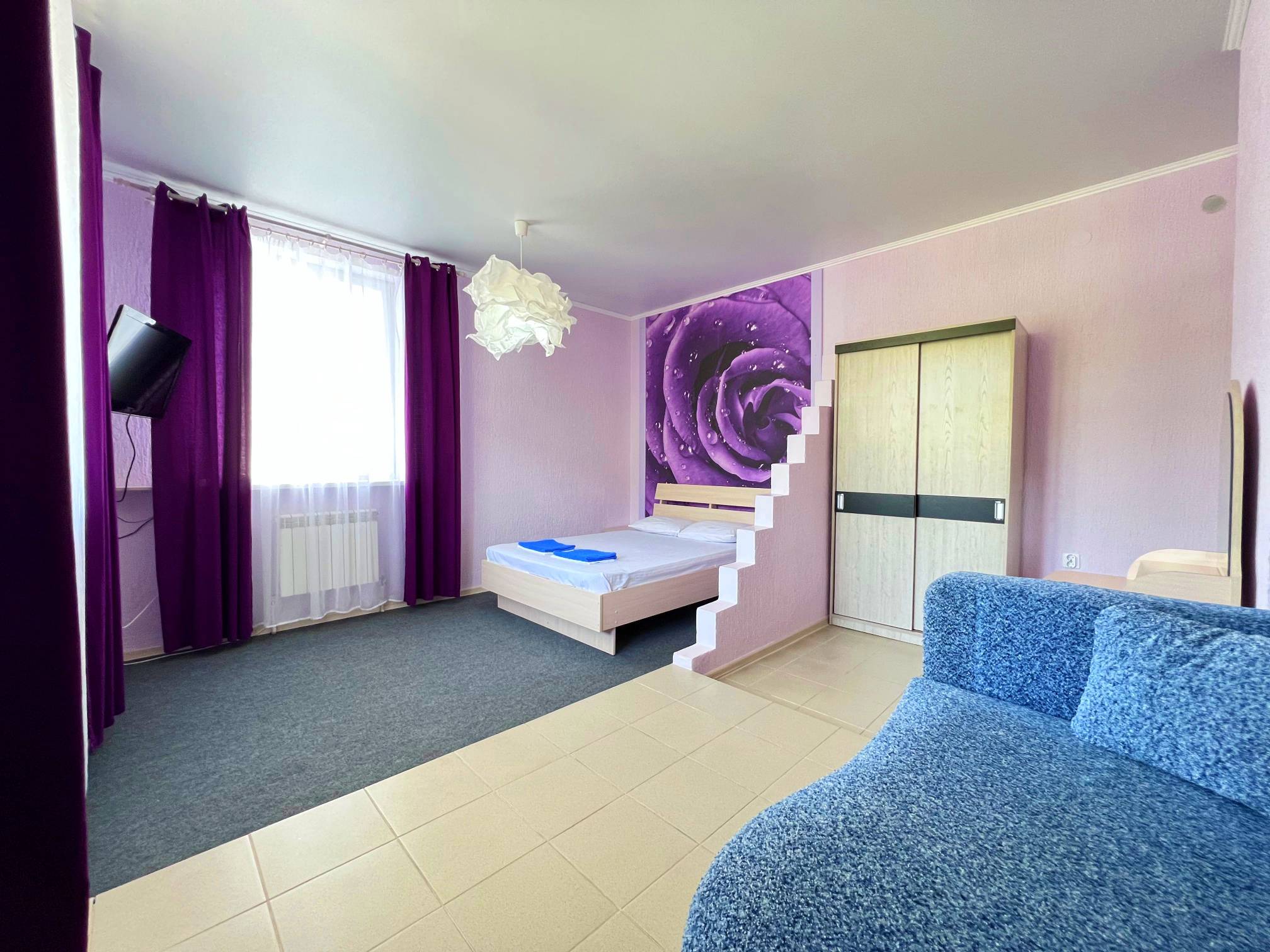 Семейный номер с балконом