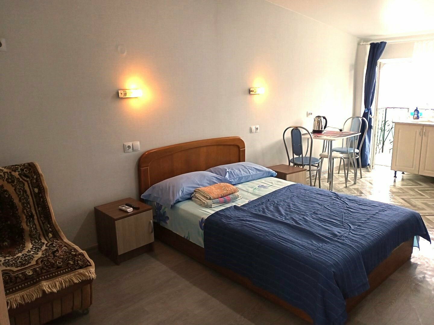 Апартаменты-студия с видом на море