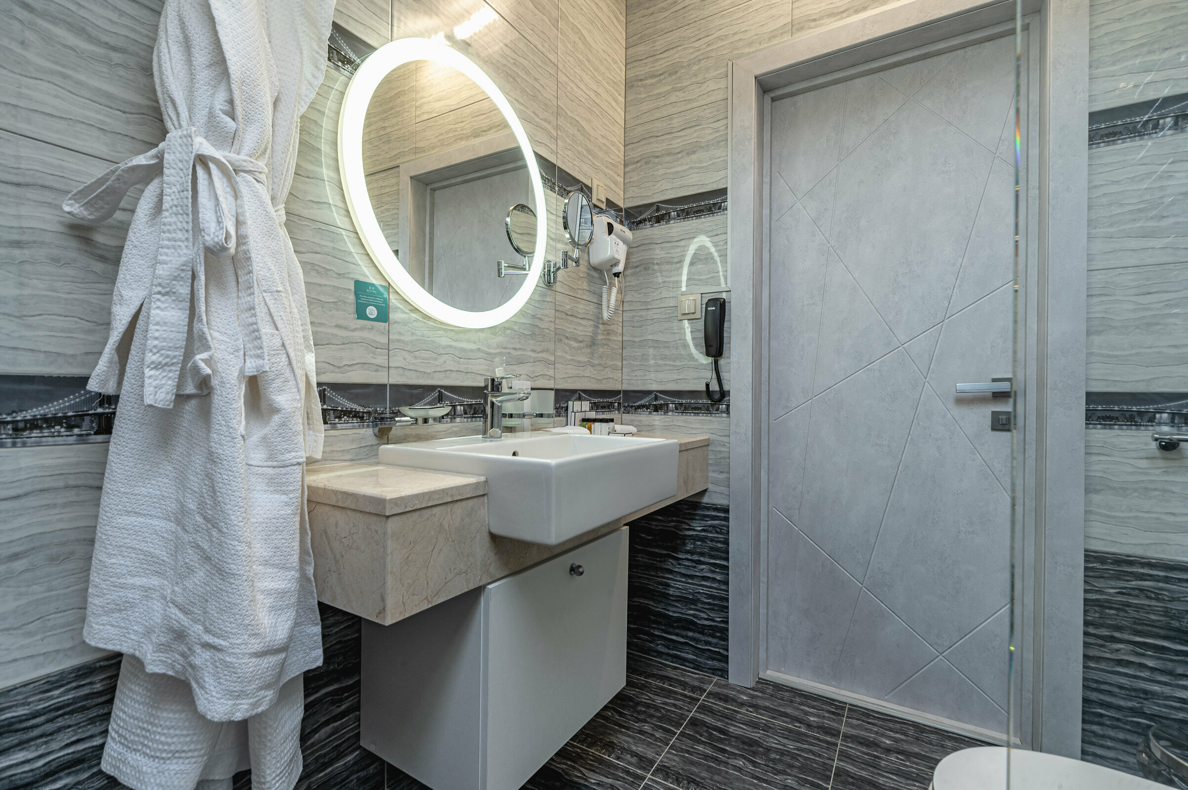 Двухместный номер с 1 кроватью и террасой