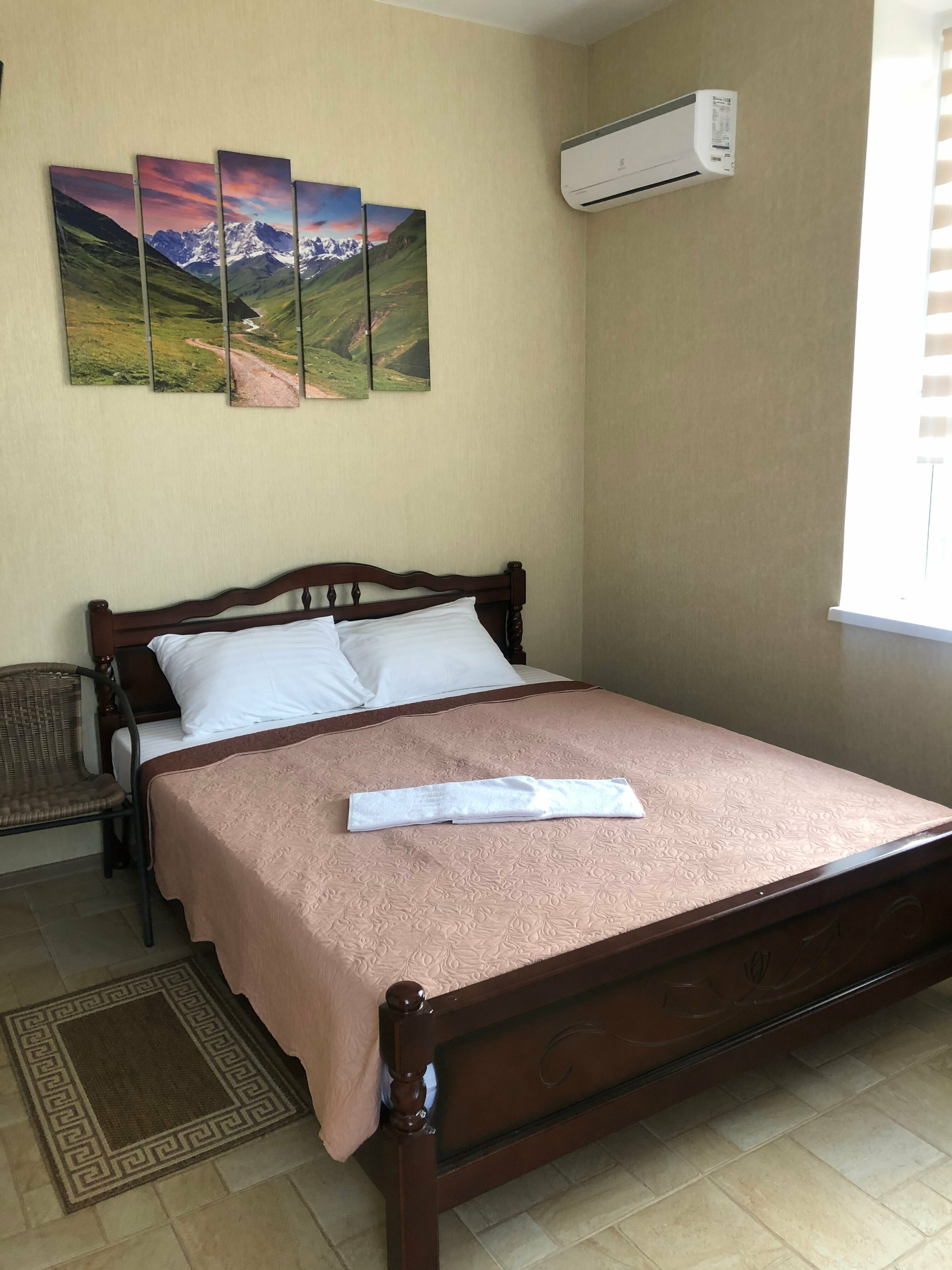 Двухместный номер с 1 кроватью и видом на сад