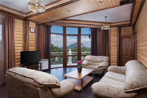 Люкс с кроватью размера «king-size» и гидромассажной ванной