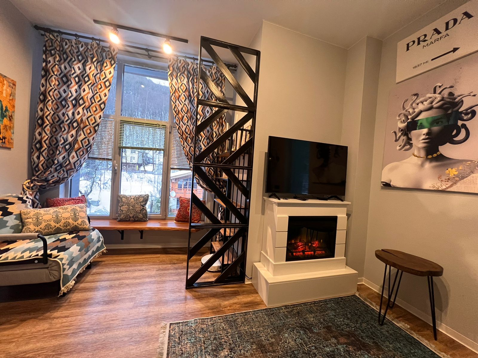 Апартаменты с видом на горы