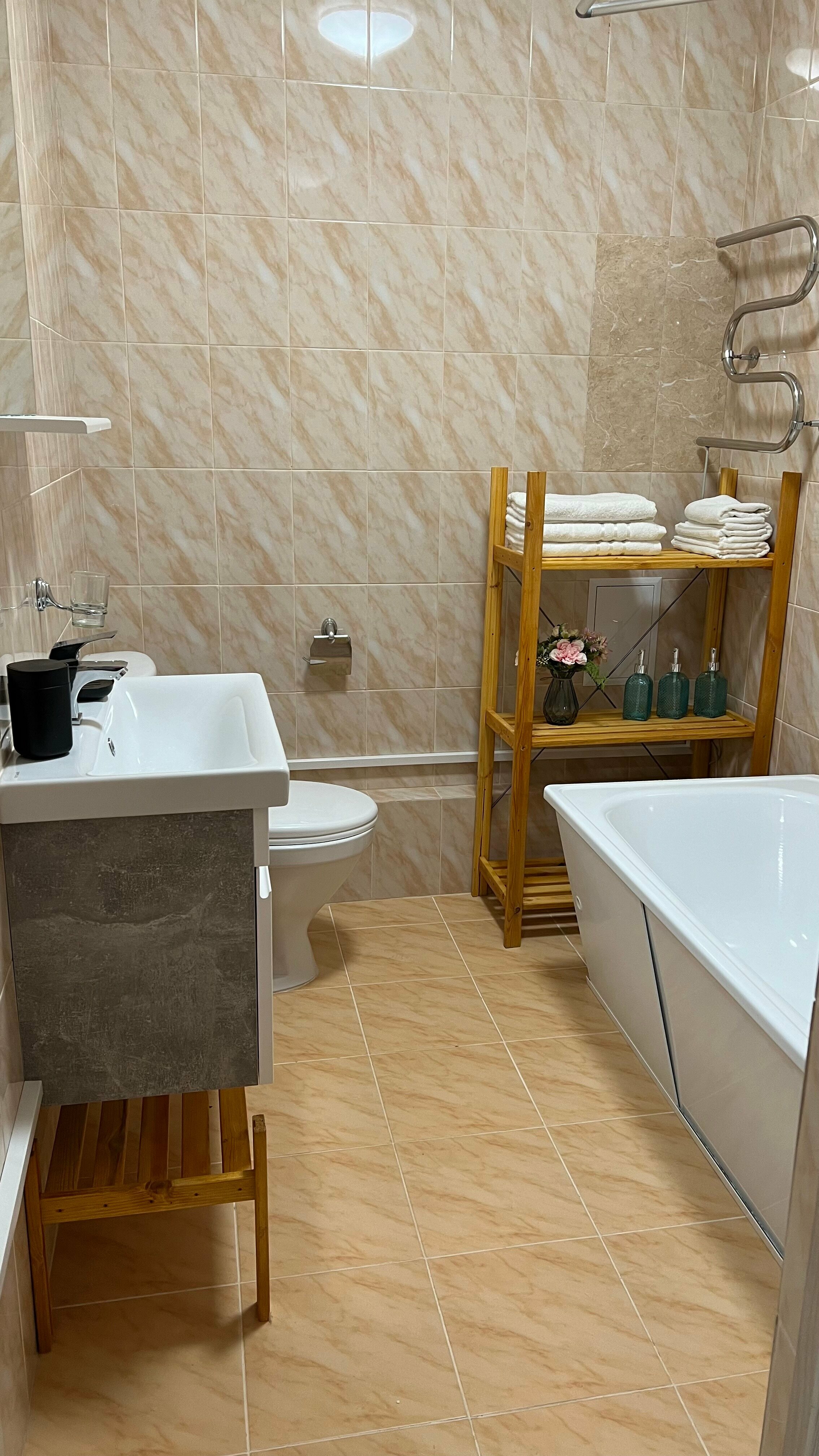 Четырехместный номер с ванной