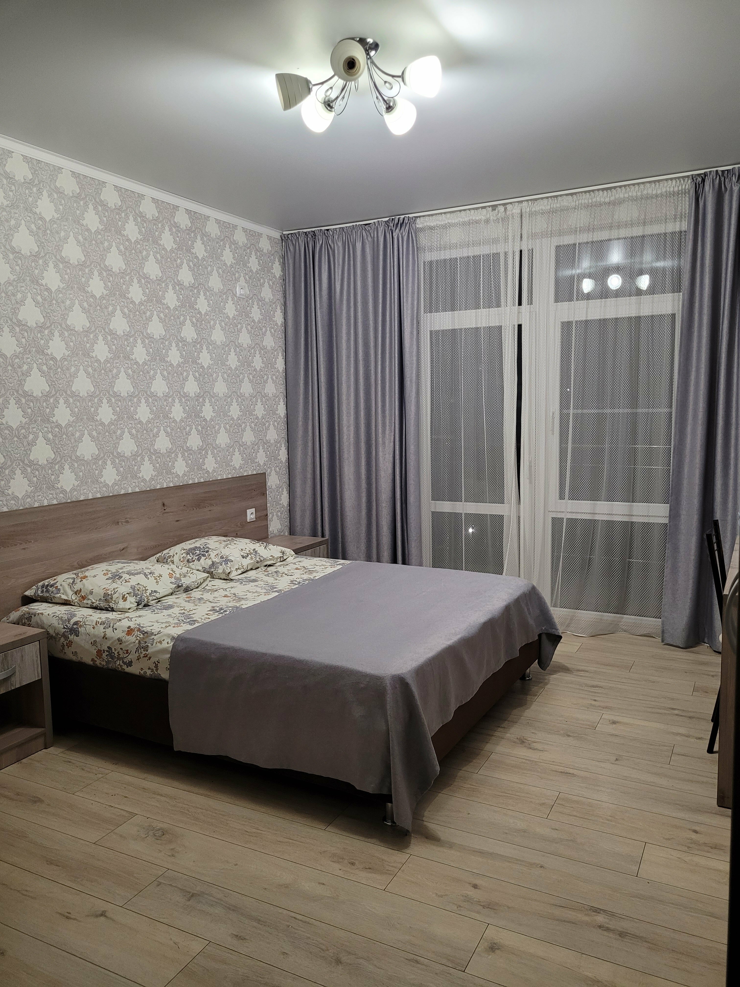 Двухместный номер с 1 кроватью и балконом