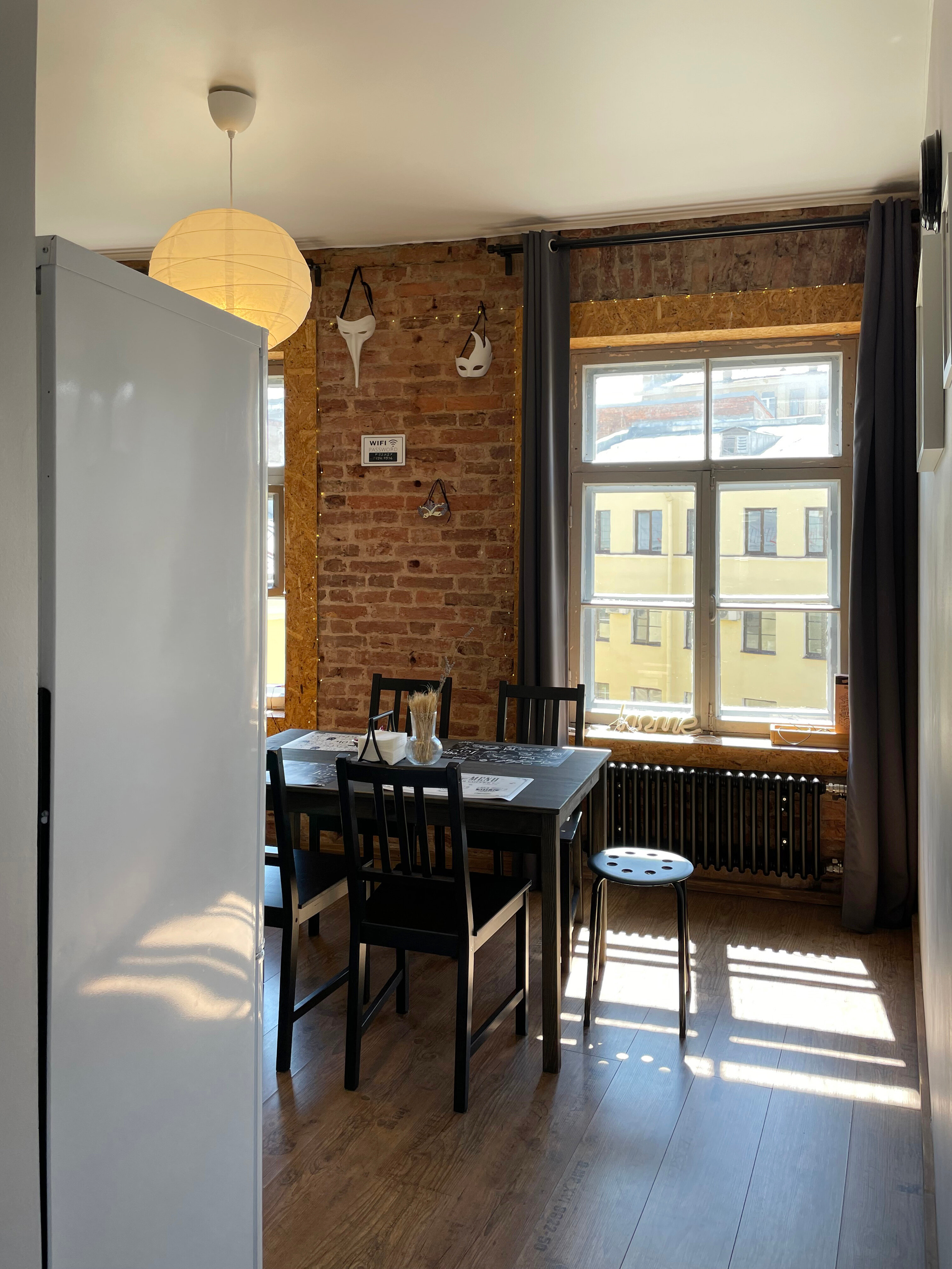 Двухкомнатная квартира с видом во двор