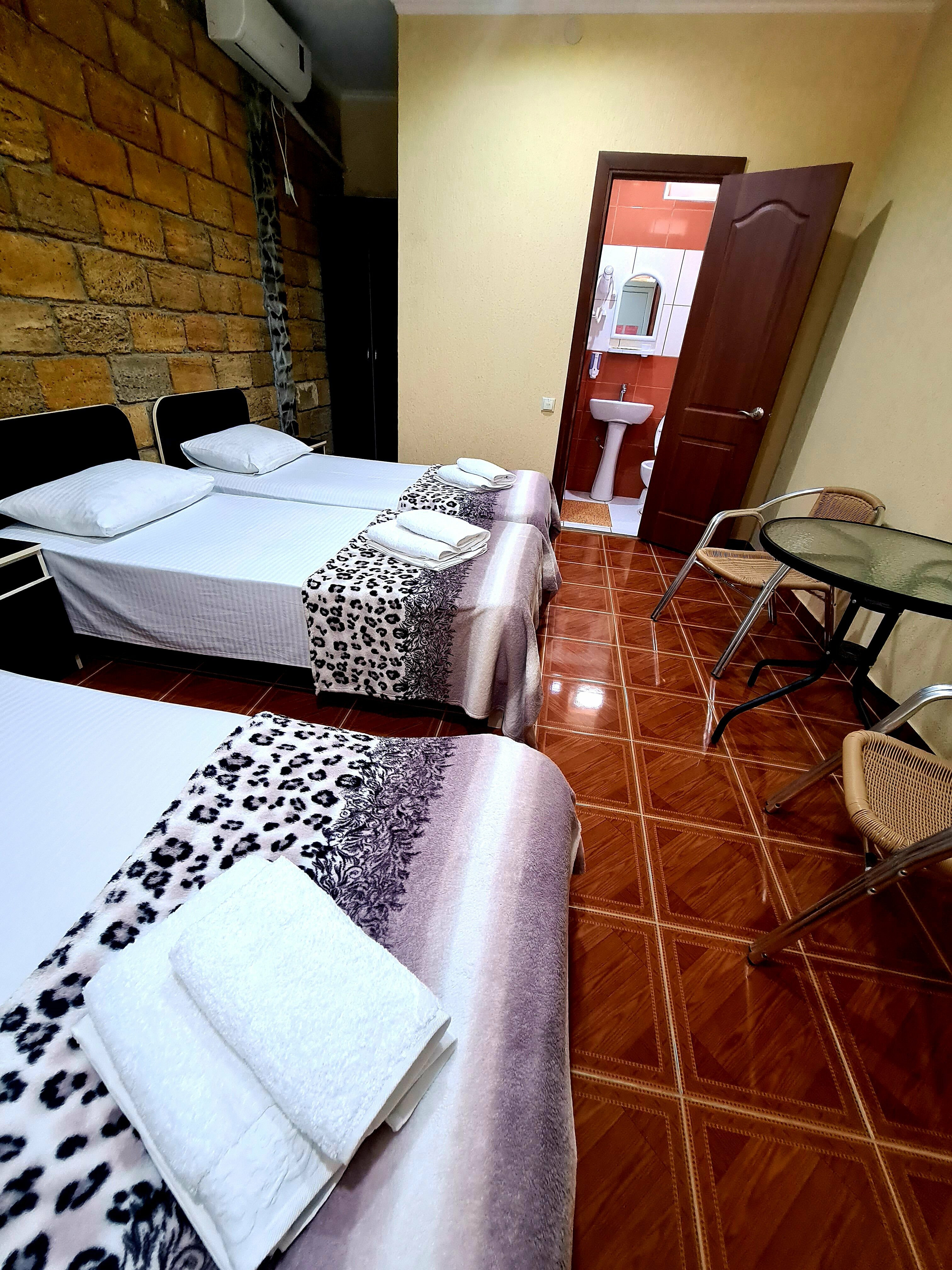 Бюджетный двухместный номер с 1 кроватью или 2 отдельными кроватями