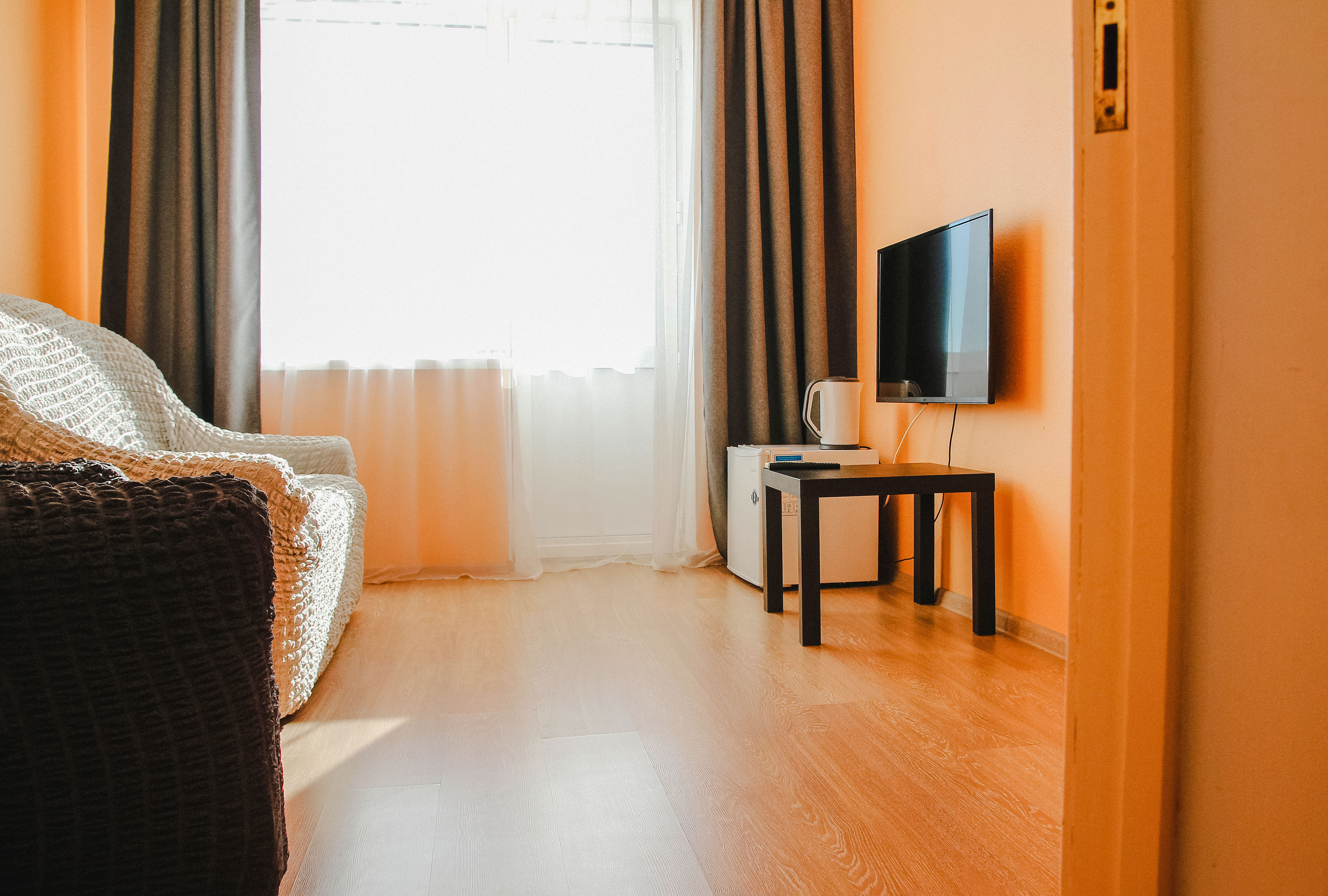 Двухместный номер с 1 кроватью и балконом, вид на море