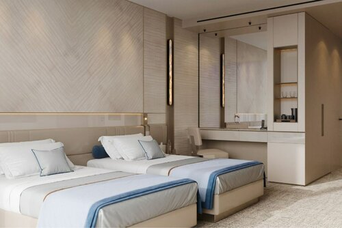 Делюкс Комфорт, вид на море (две кровати | трансформируются в одну) в Mriya Resort & SPA