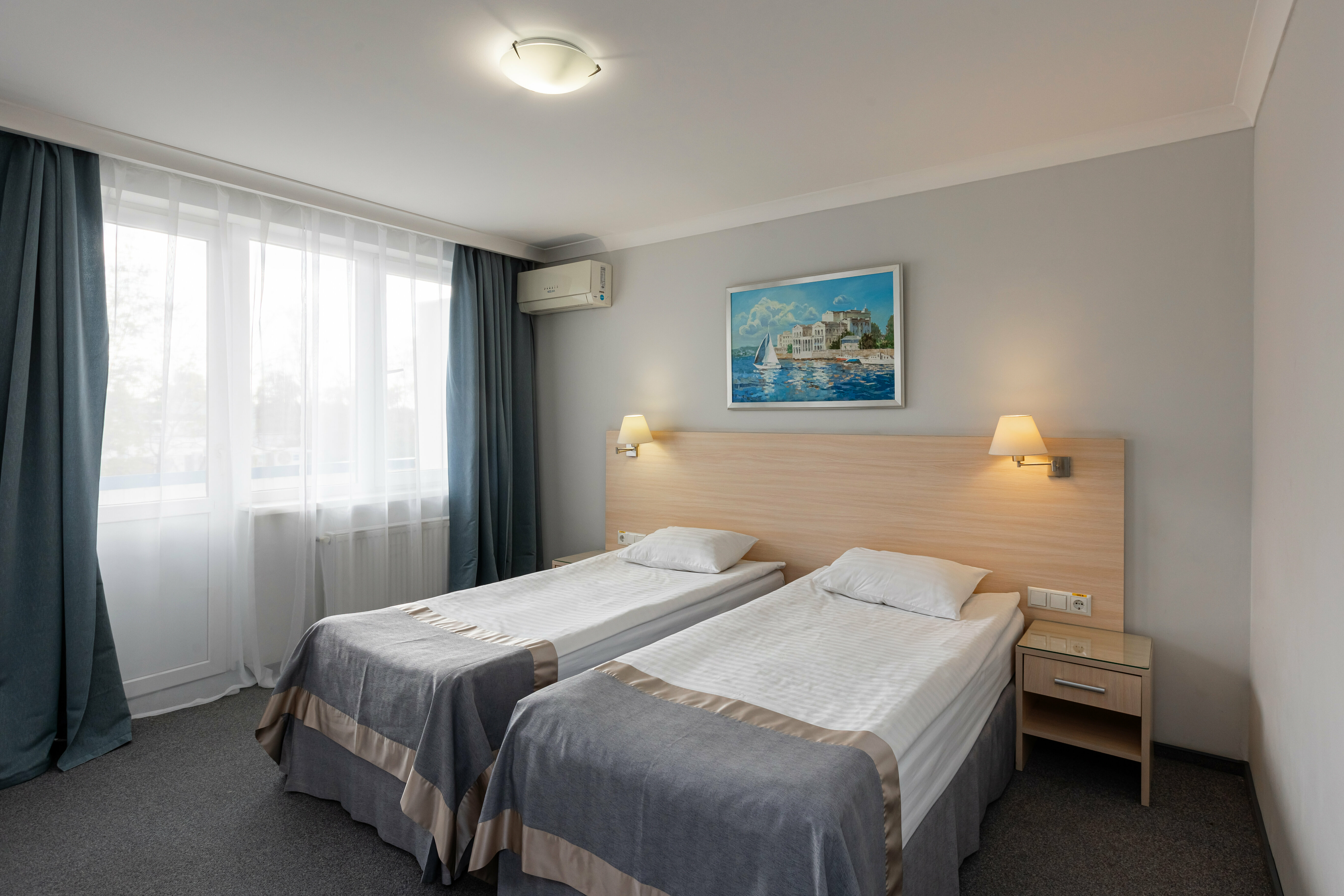 Двухместный номер с 1 кроватью или 2 отдельными кроватями