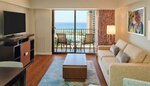 Люкс, 1 спальня, вид на океан (Kalia Tower) в Hilton Grand Vacations Club at Hilton Hawaiian Village