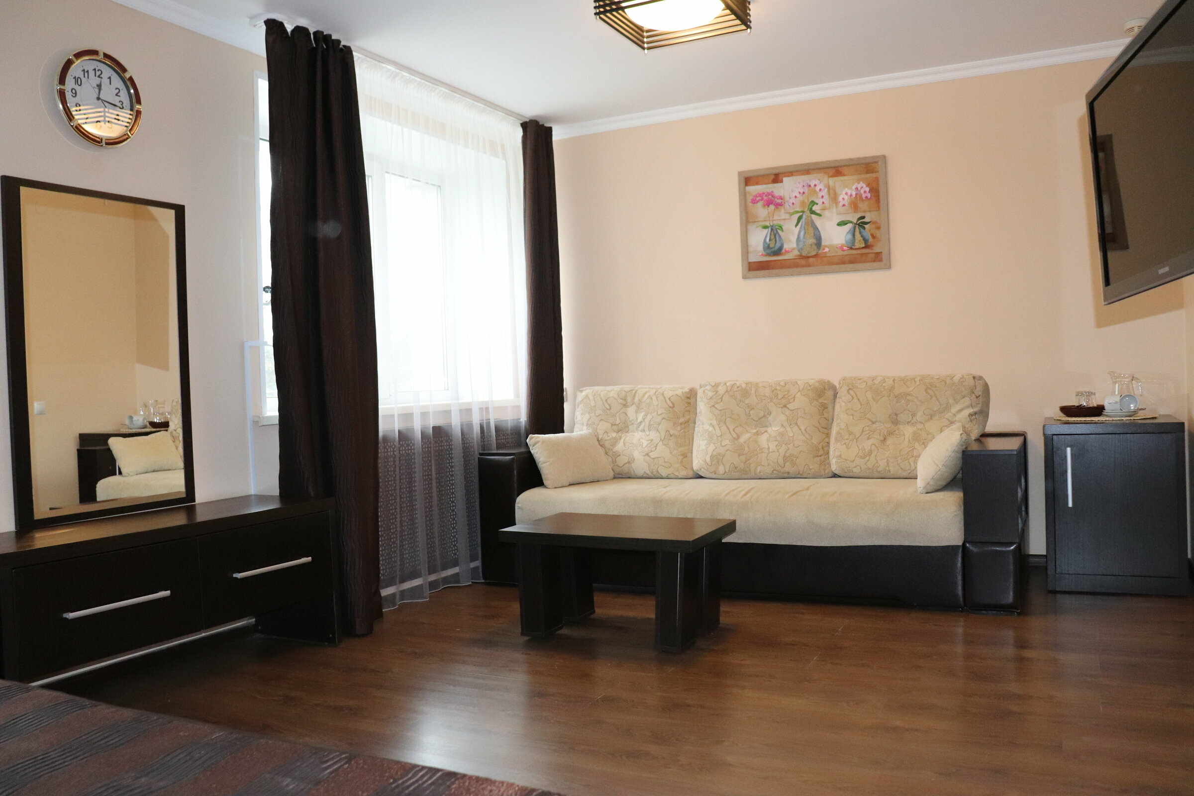 Двухместный номер с 1 кроватью и гидромассажной ванной