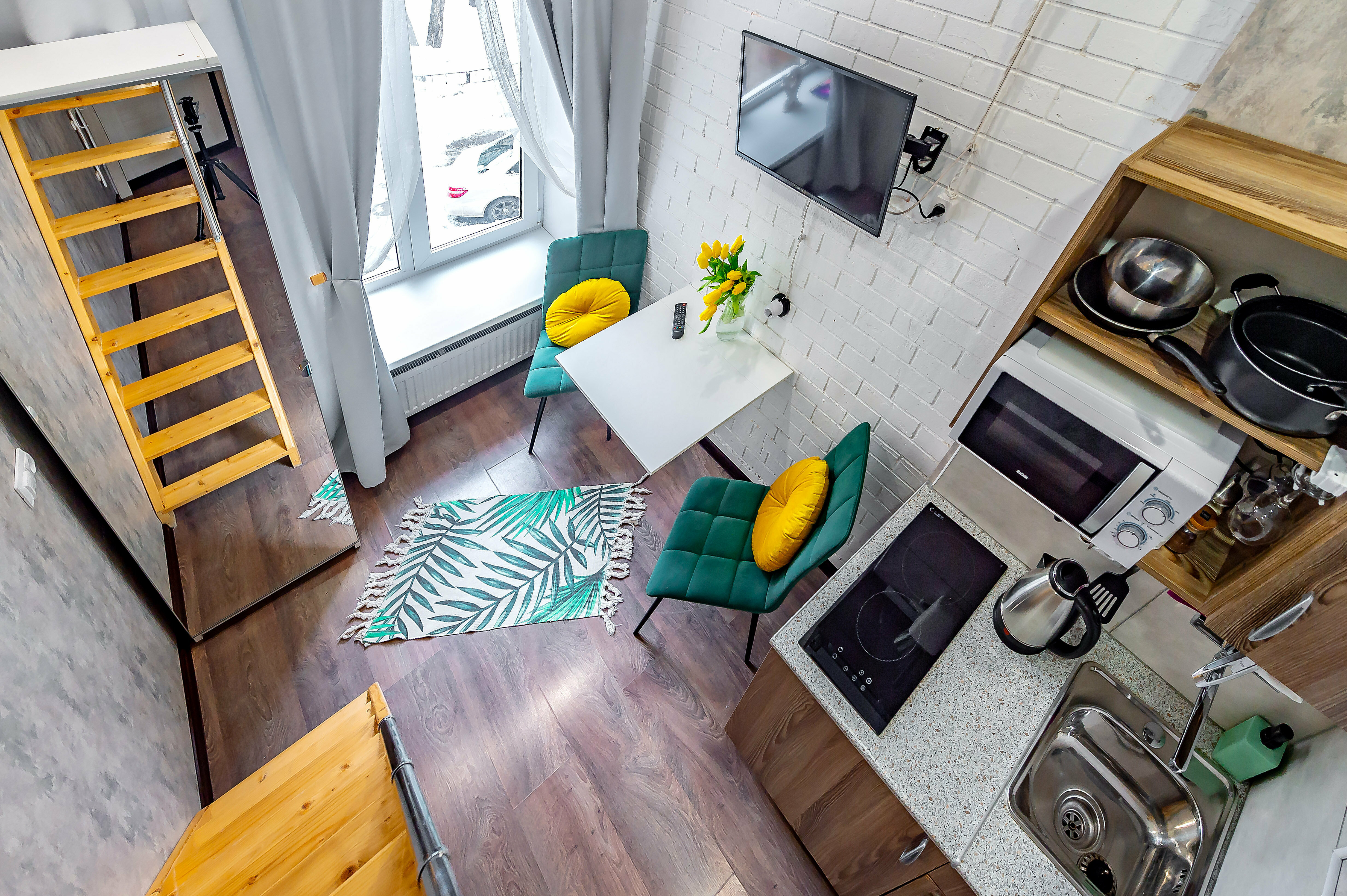 Двухуровневый номер стандарт на ул Гороховая