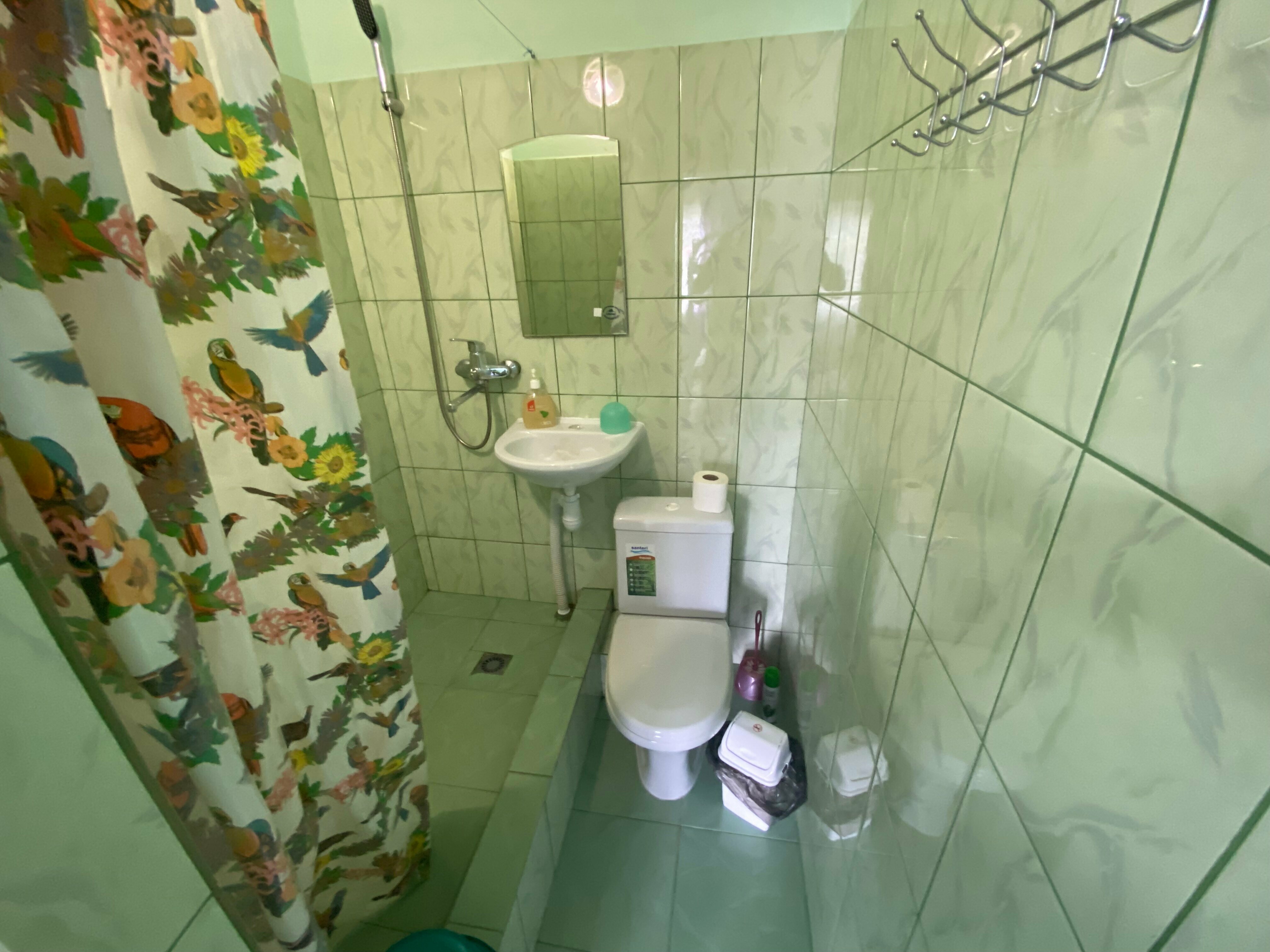 Трехместный номер с собственной ванной комнатой