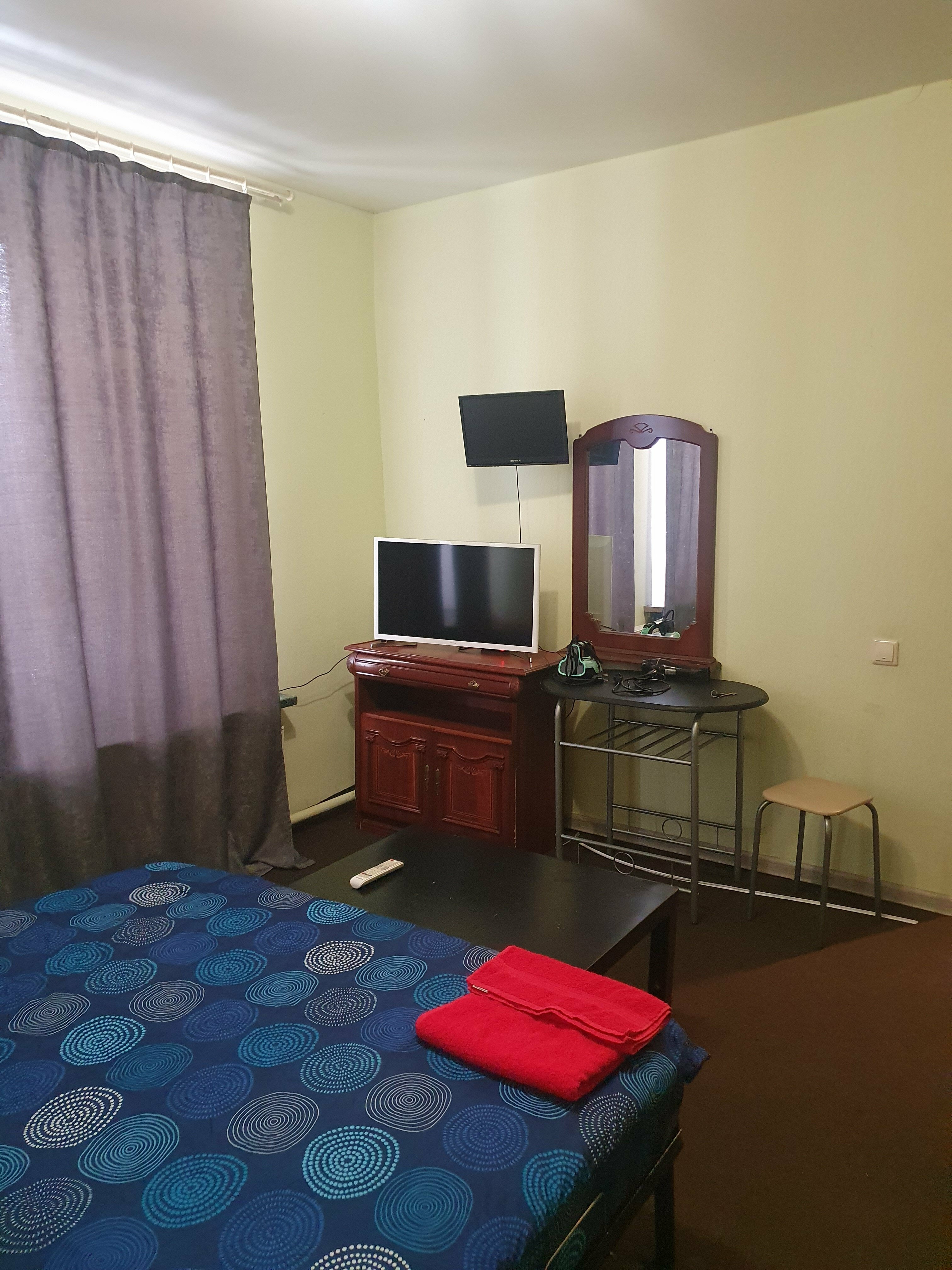 Двухместный номер с 1 кроватью и собственной ванной комнатой