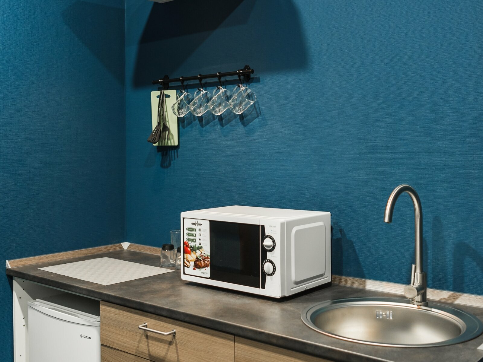 Четырехместные апартаменты с мини-кухней