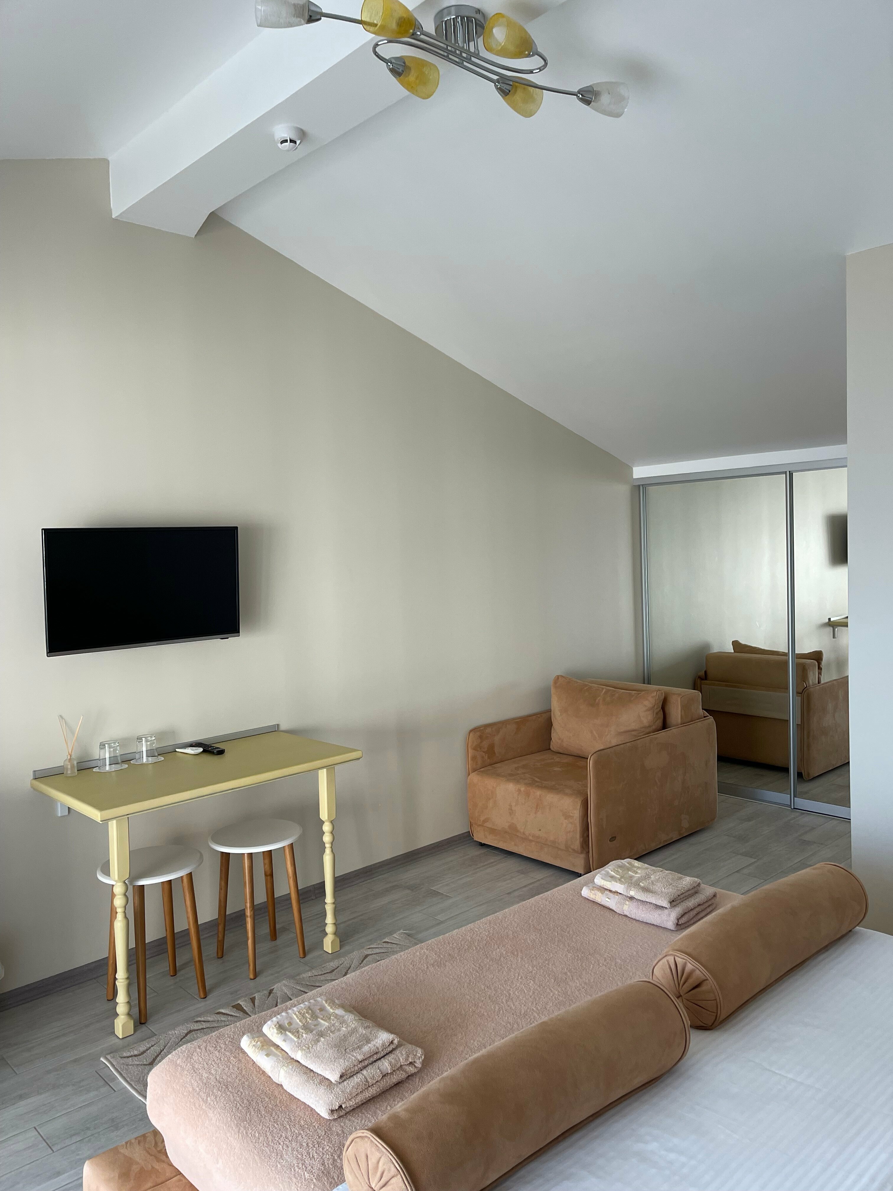 Двухместный номер с 1 кроватью или 2 отдельными кроватями, вид на море