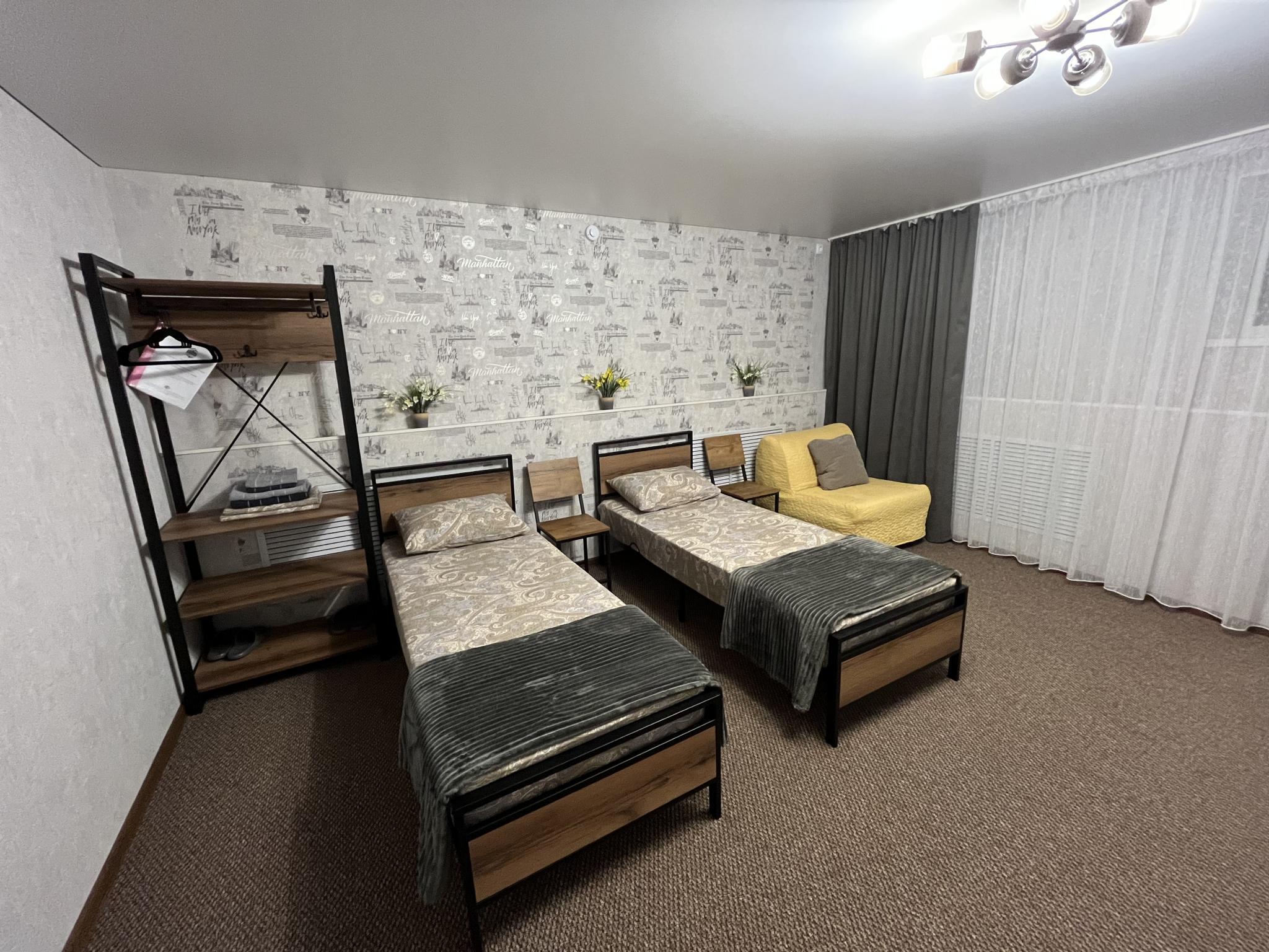 Двухместный номер с 1 кроватью или 2 отдельными кроватями и собственной ванной комнатой