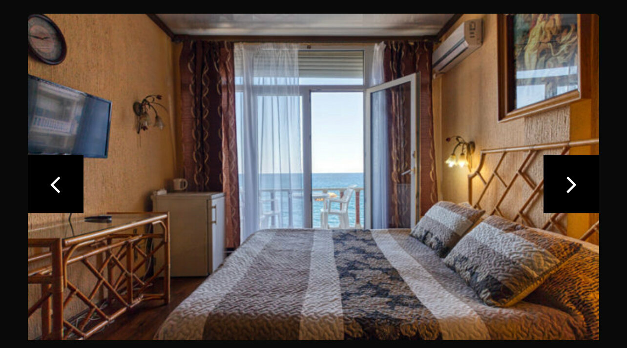 Двухместный номер с 1 кроватью и видом на море