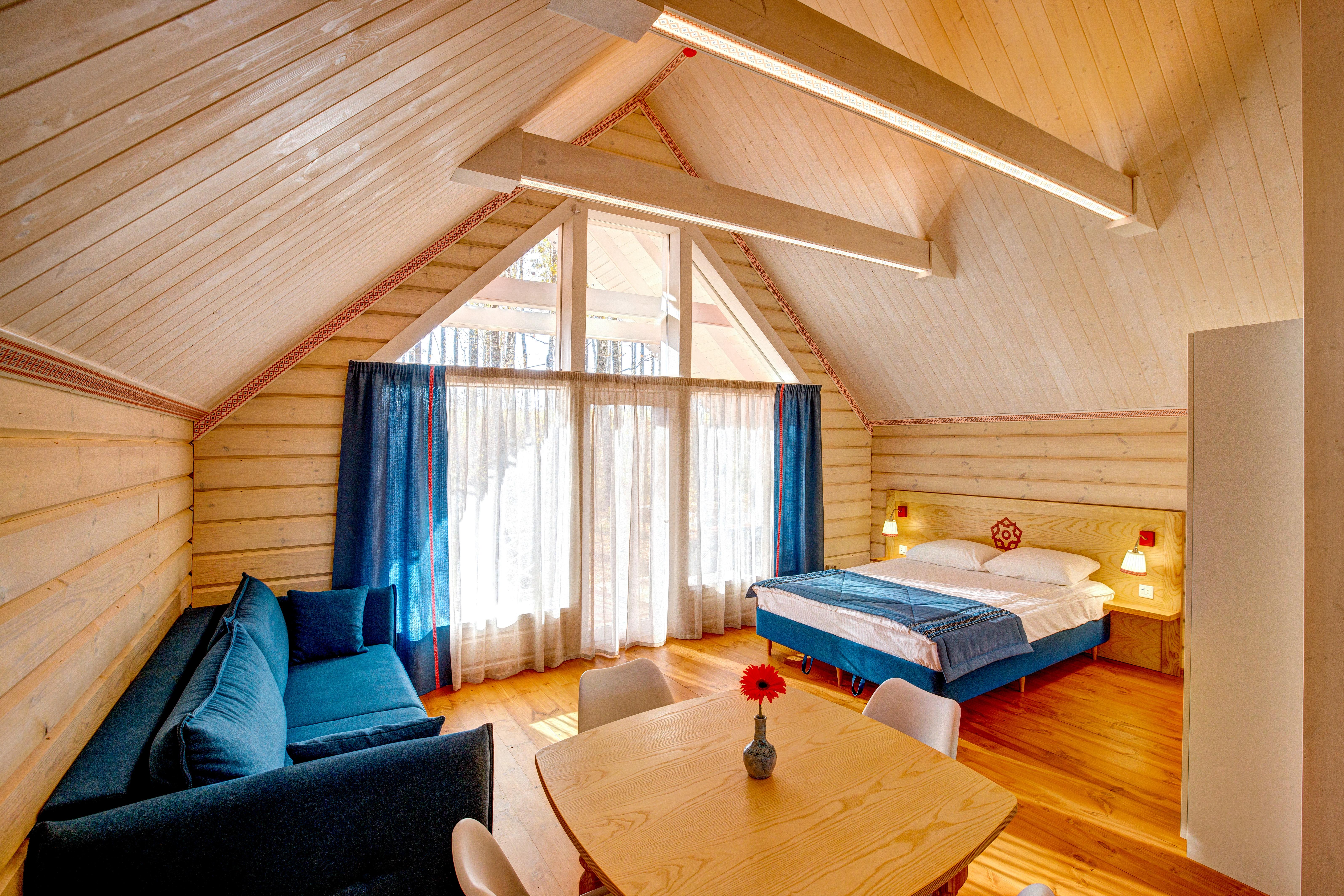 Коттедж с видом на лес