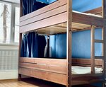 Кровать в общем 6-местном номере для мужчин и женщин в Sleep&Go