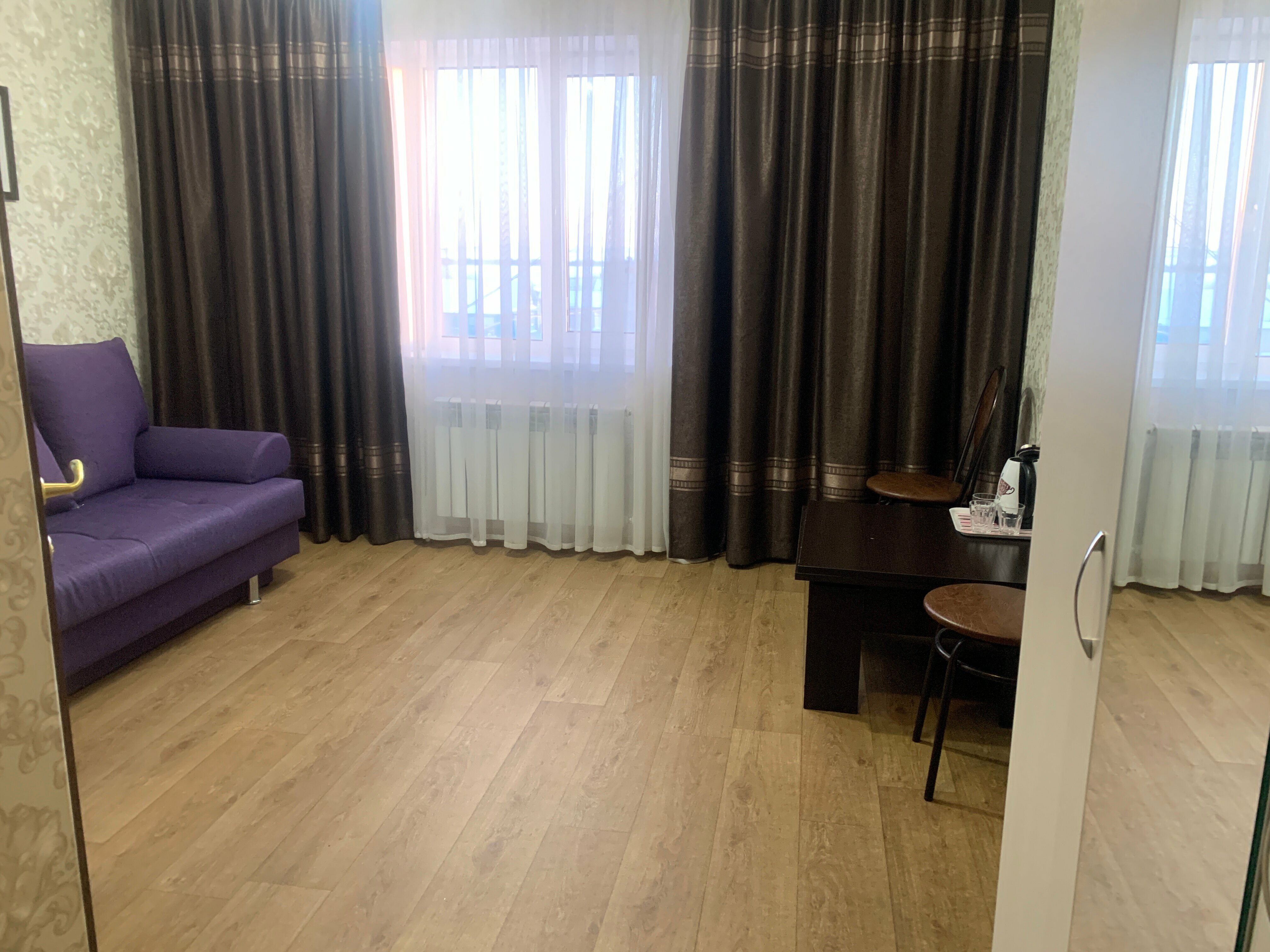 Cемейный номер с собственной ванной комнатой