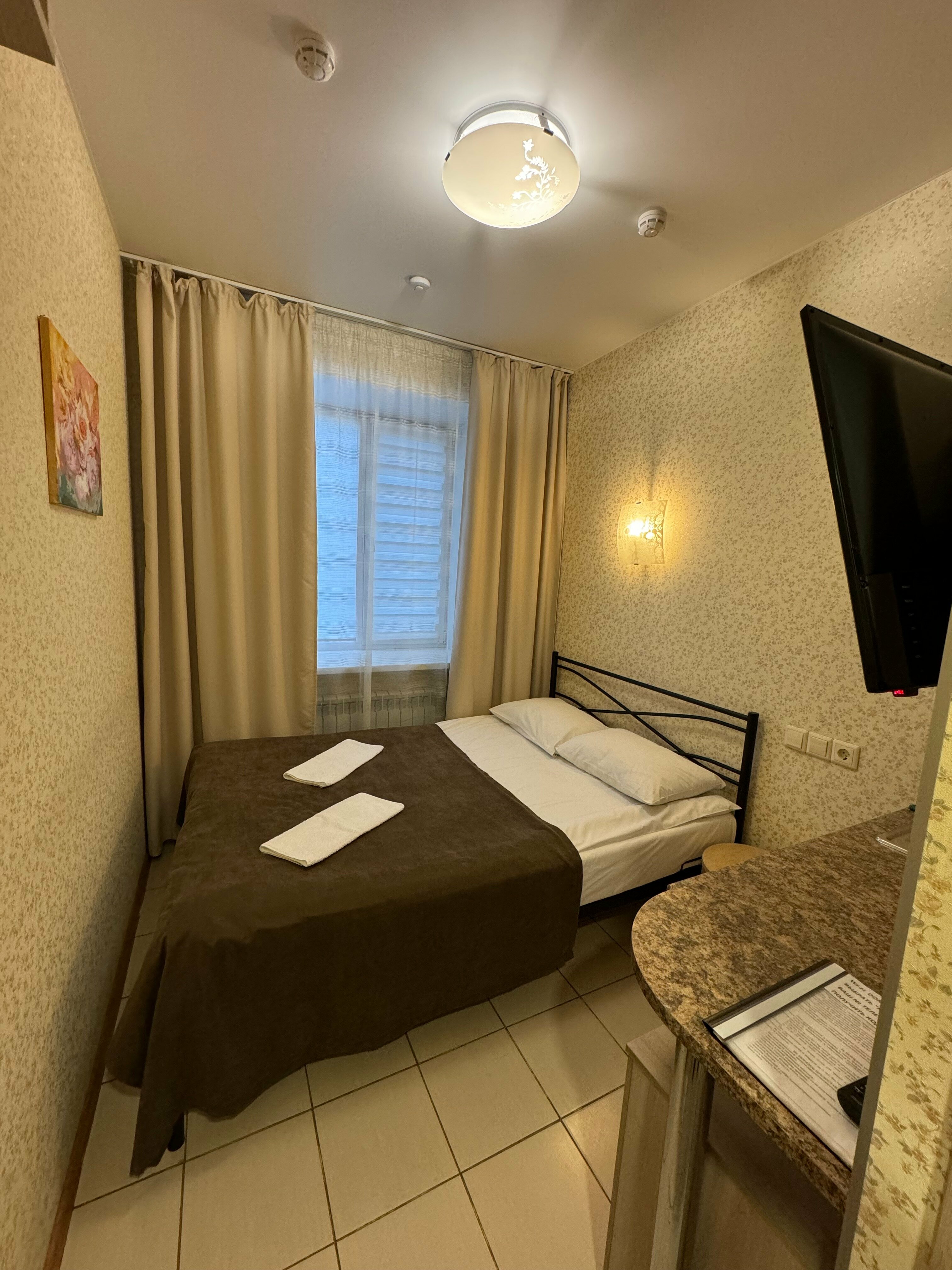 Двухместный номер с 1 кроватью и собственной ванной комнатой