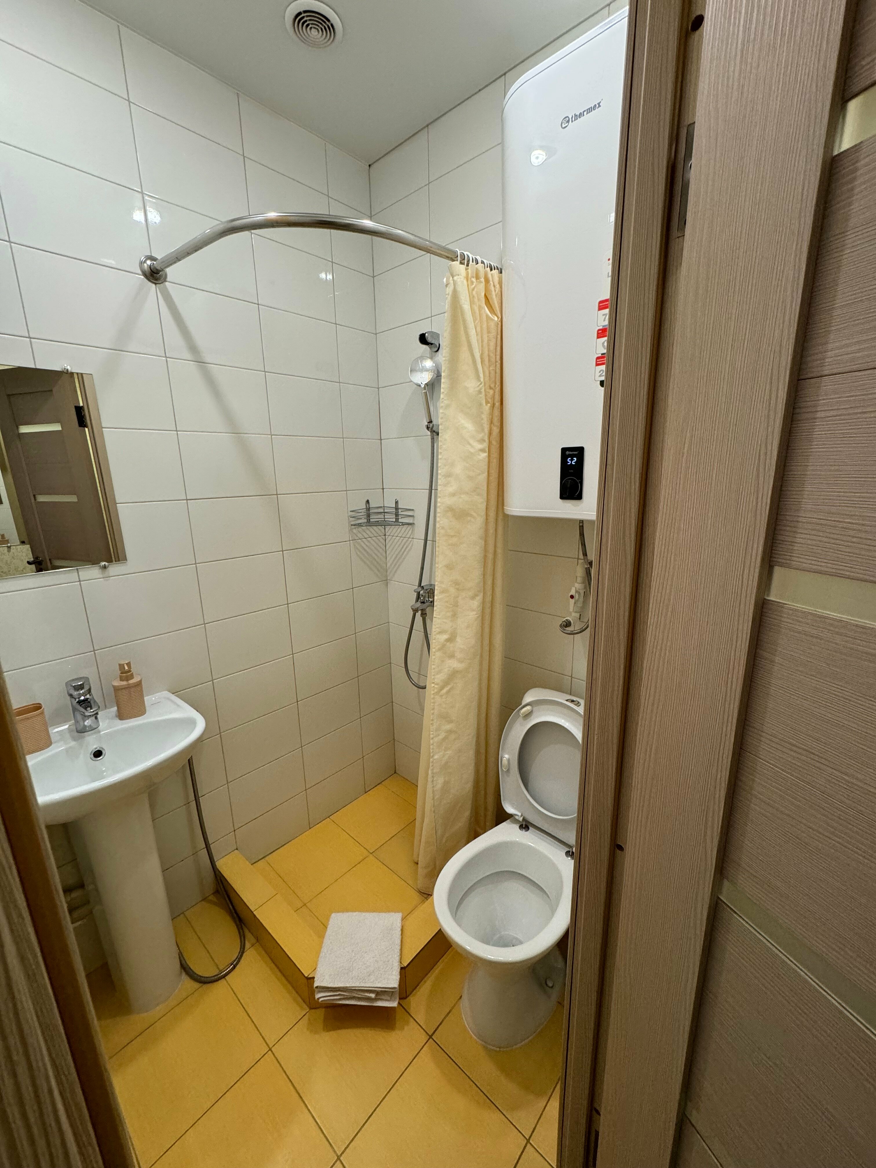 Двухместный номер с 1 кроватью и собственной ванной комнатой