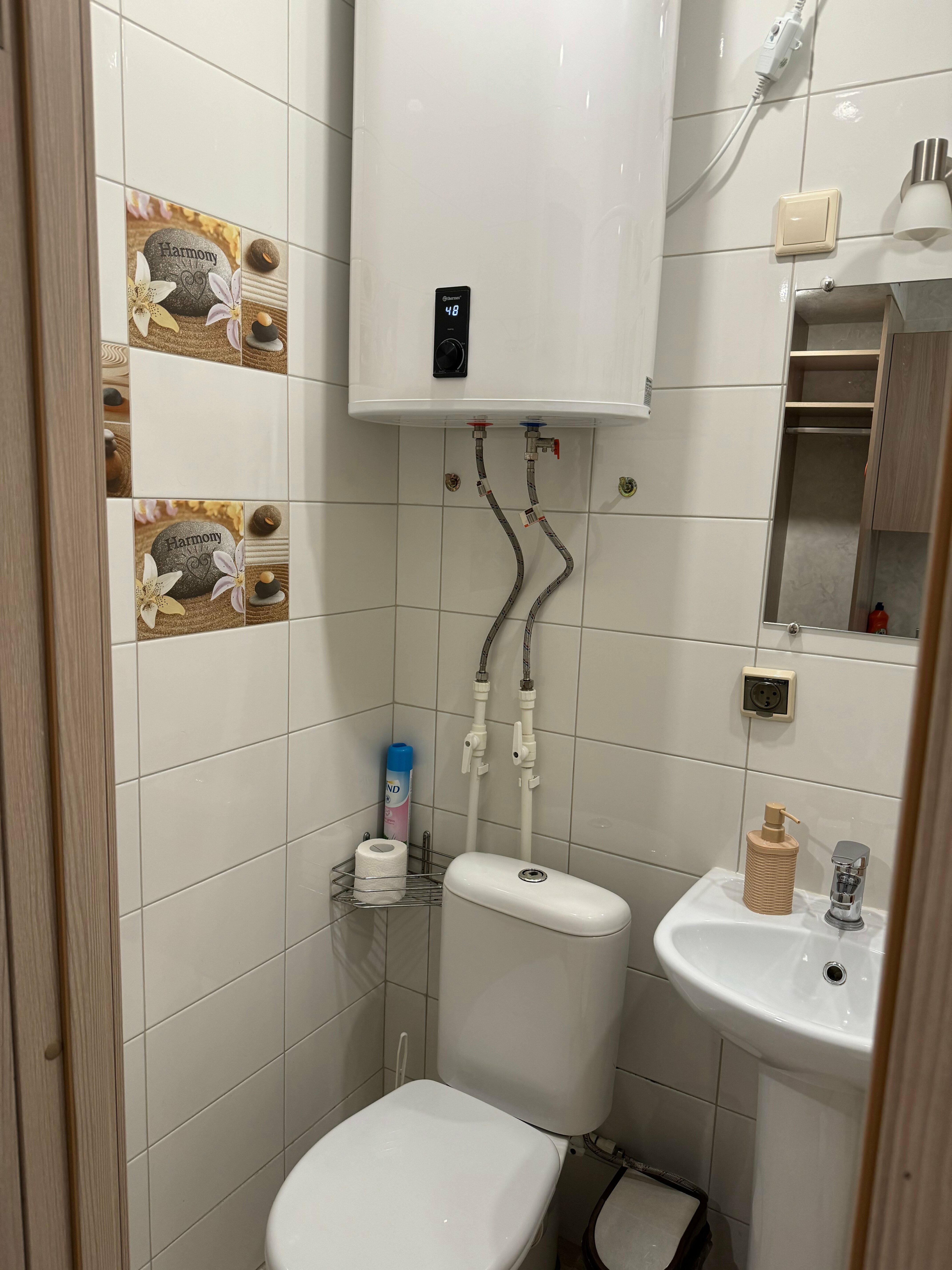 Двухместный номер с 1 кроватью и собственной ванной комнатой