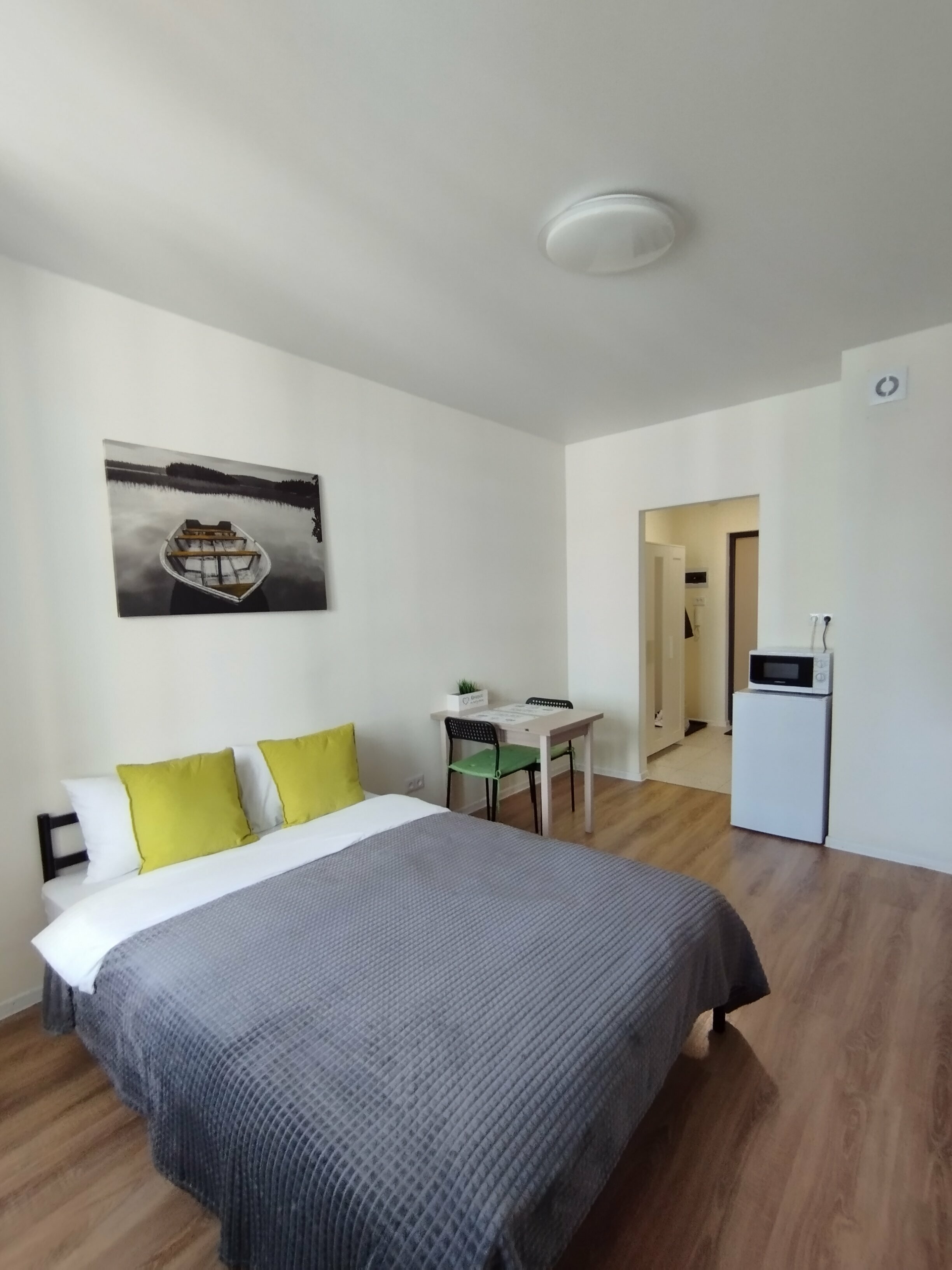 Двухместный номер с 1 кроватью и балконом