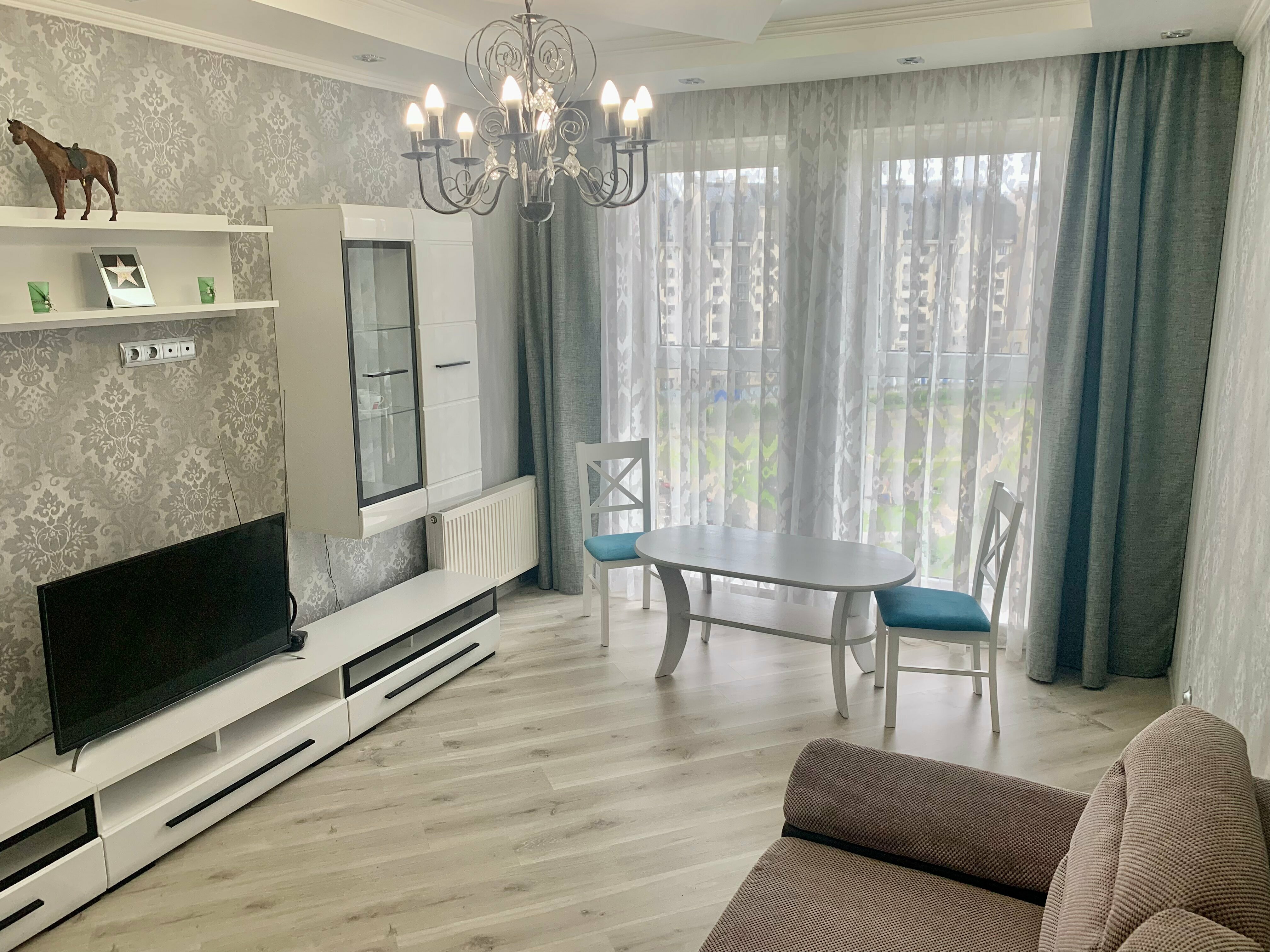 Апартаменты с 1 спальней