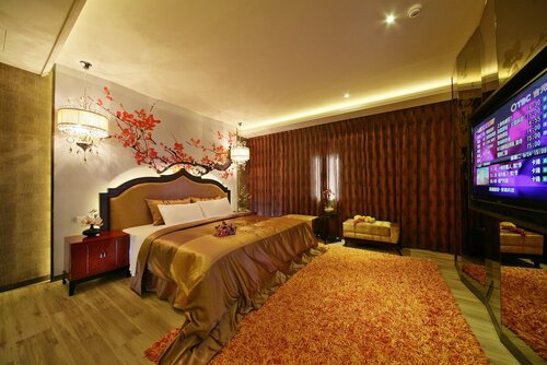 Представительский двухместный номер с 1 двуспальной кроватью в Chusha Motel