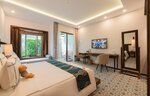 Бунгало, вид на сад в Alibu Resort Nha Trang