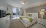 Апартаменты «Премьер», 1 спальня, балкон, вид на реку (& City View) в Icon Residences by Sunnyside Resorts