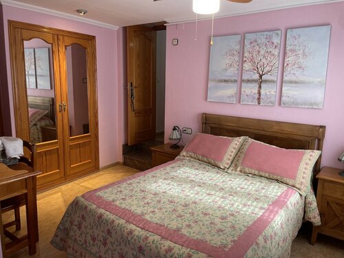 Стандартный двухместный номер с 1 двуспальной кроватью в Pensión Restaurante Chiki