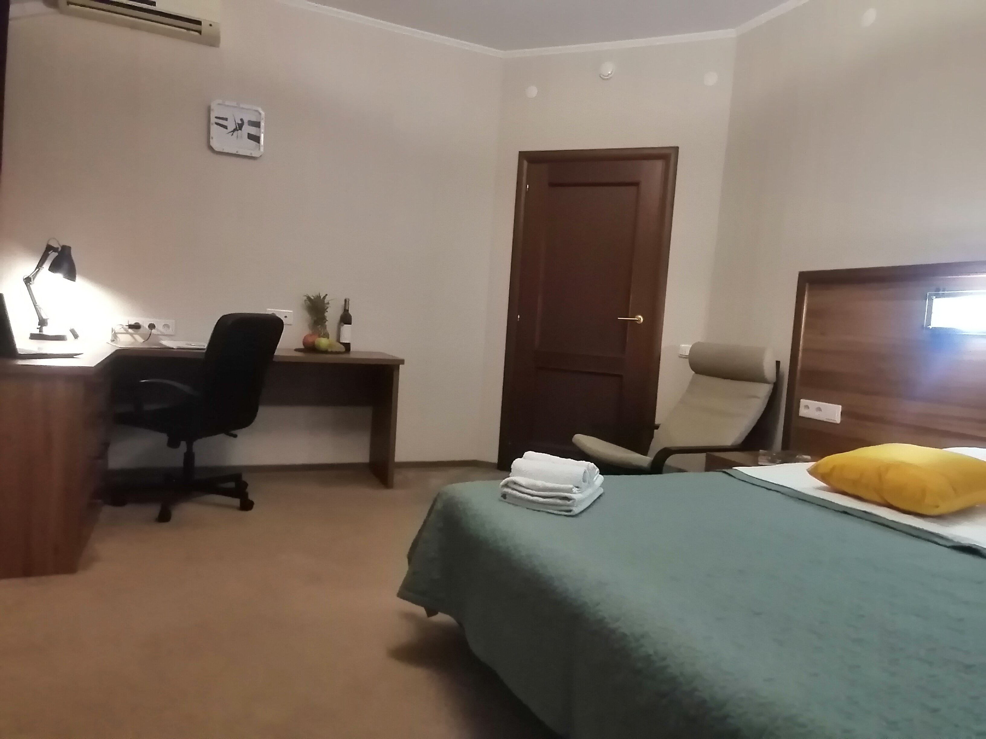 Двухместный номер с 1 кроватью и балконом