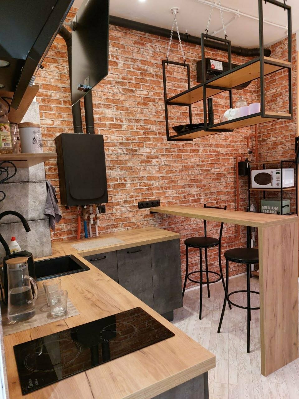 Двухуровневый номер-студия