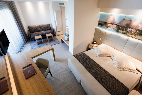 Полулюкс, частичный вид на море в Laguna Park Hotel