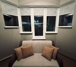 Спальное место на двухъярусной кровати в общем номере для мужчин и женщин в Сова