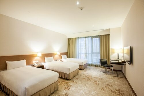 Трехместный номер «Классик», 3 односпальные кровати в Taisugar Hotel Taipei